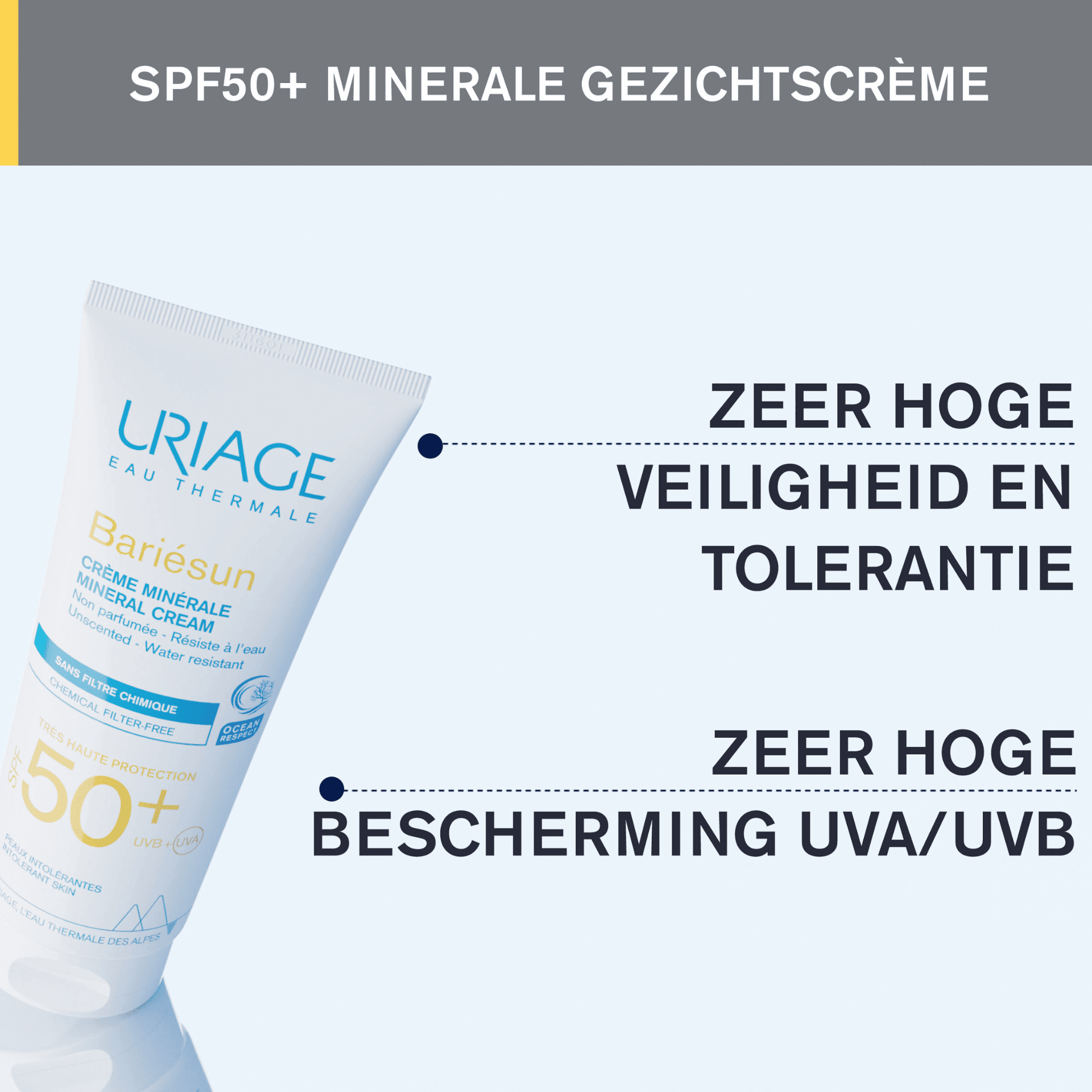Uriage Bariésun Minerale Crème SPF 50+