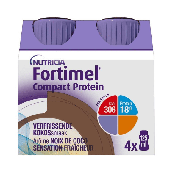 Fortimel Compact Protein Cool Coco 4x125ml