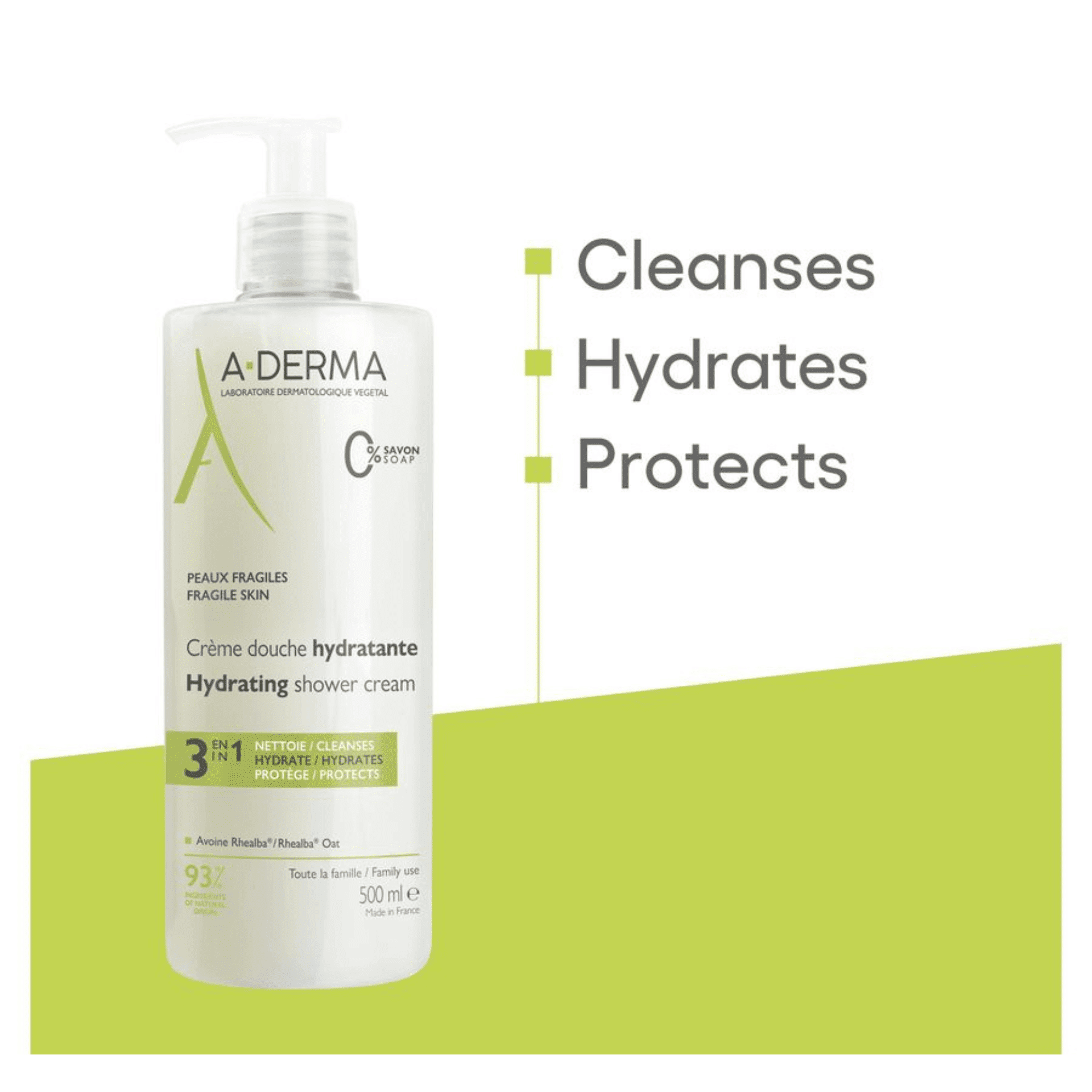 A-Derma Hydraterende Douchecrème A-Derma Hydraterende Douchecrème
