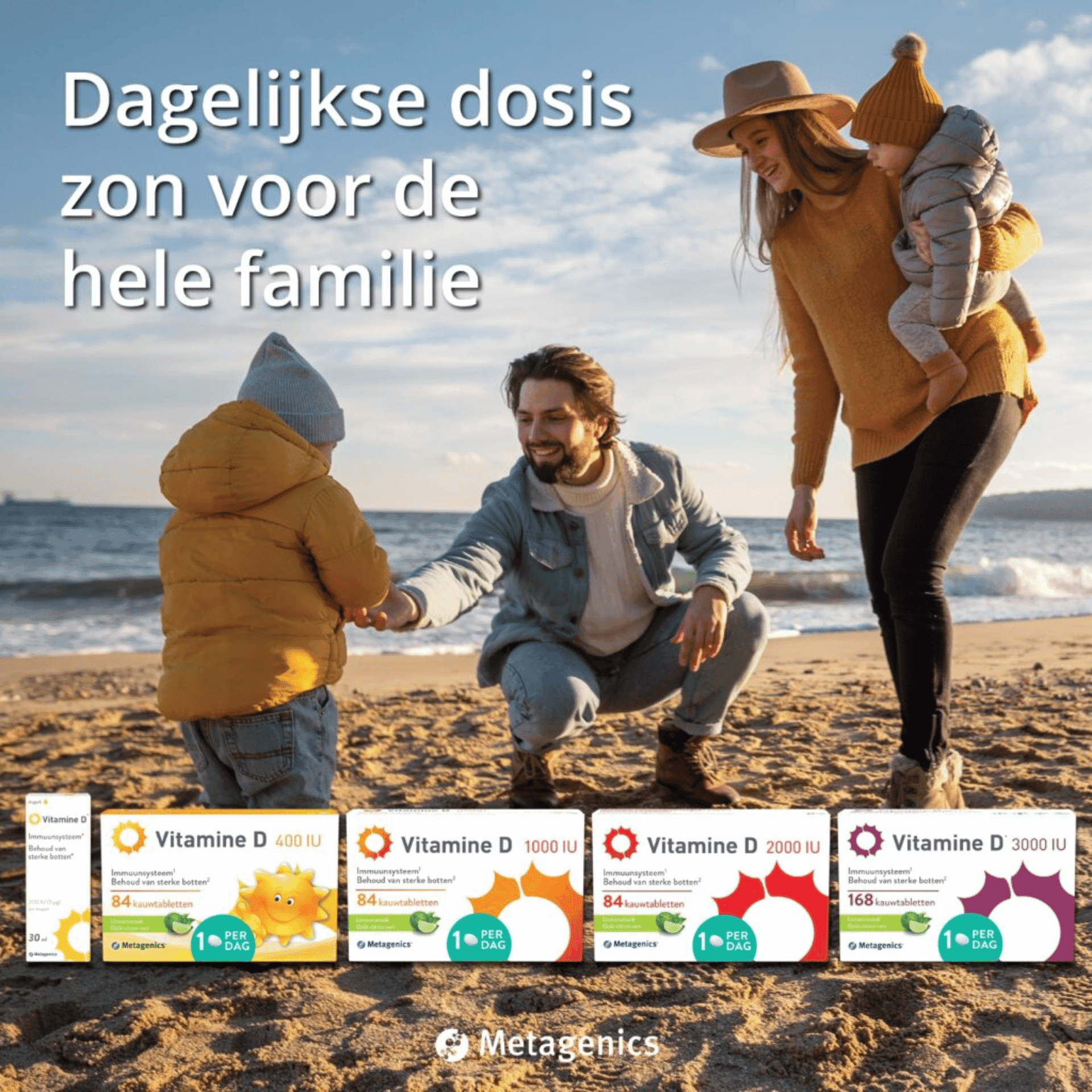 Metagenics Vitamine D 1000IU Metagenics Vitamine D 1000IU
