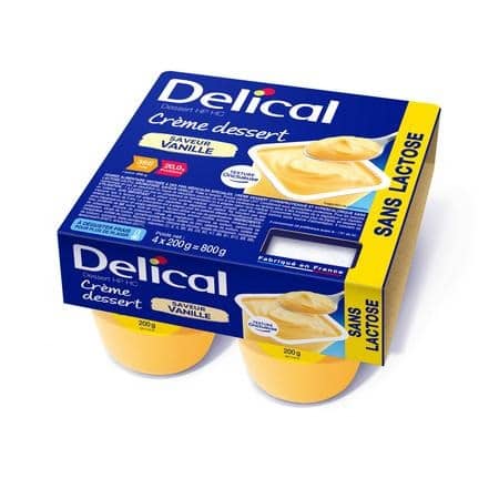 Delical Creme Dessert Hp-hc S/lact.vanil 4x125g Nf Delical Creme Dessert Hp-hc S/lact.vanil 4x125g Nf