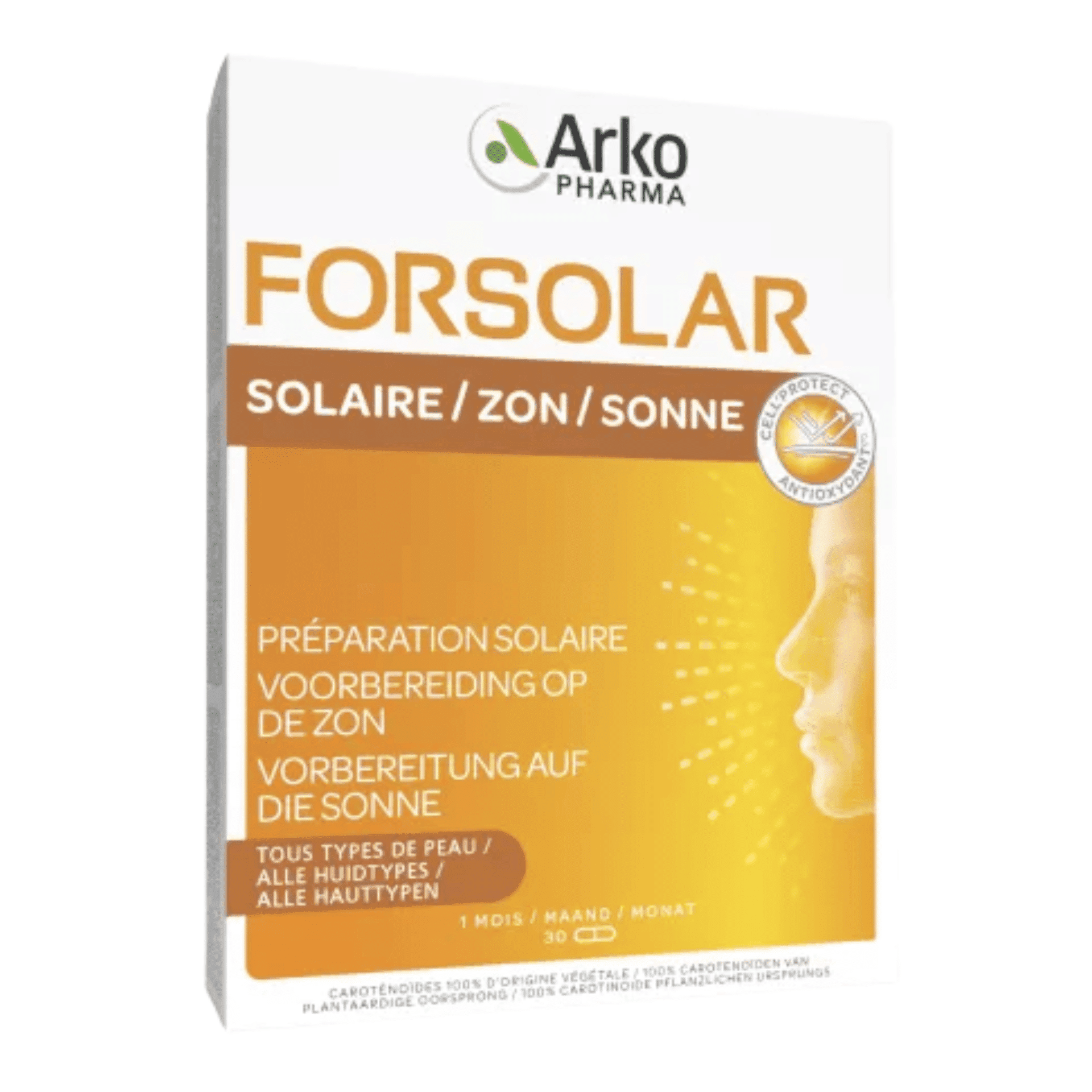 Arkopharma Forsolar Voorbereiding op de Zon Arkopharma Forsolar Voorbereiding op de Zon