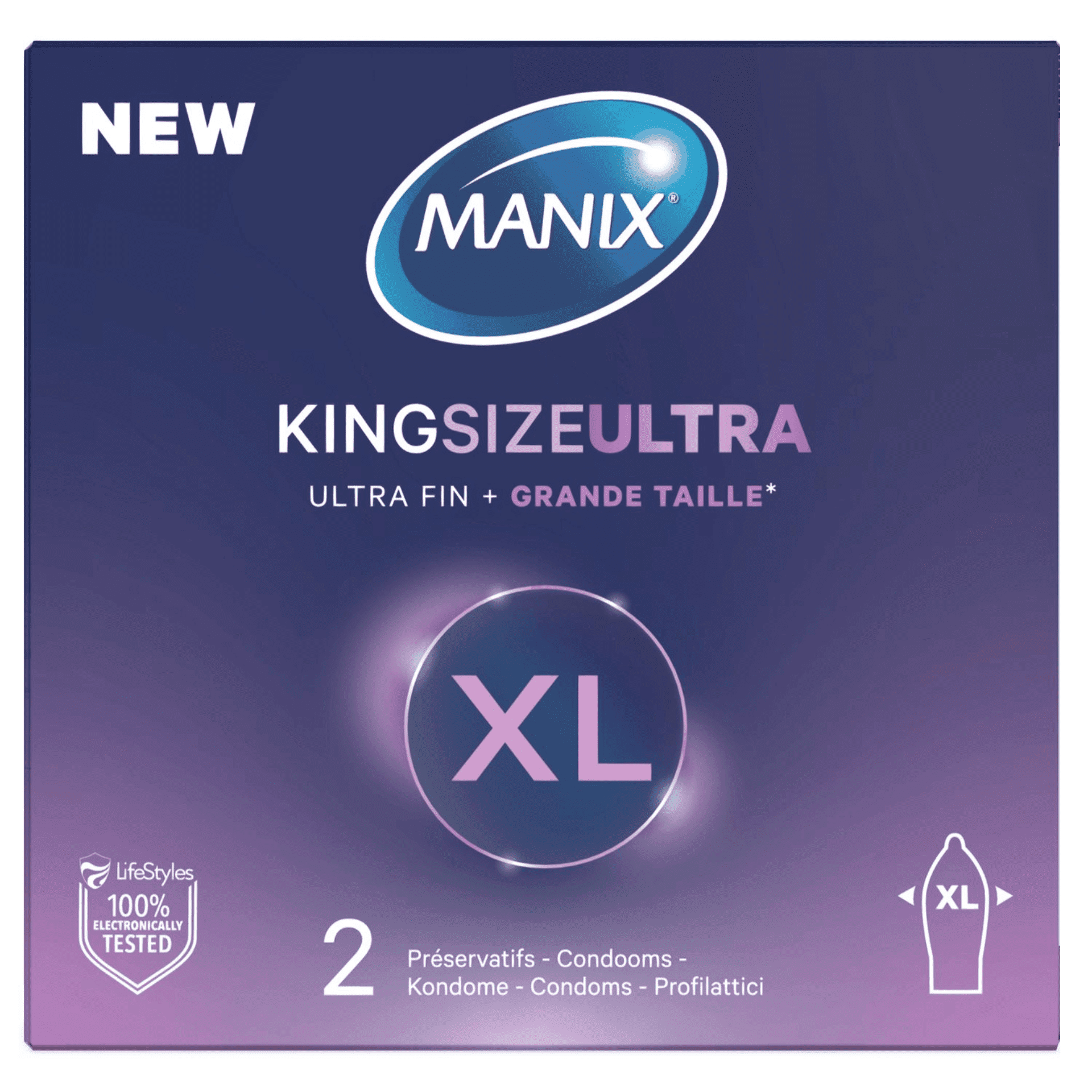 Manix Kingsize Ultra XL Condoom