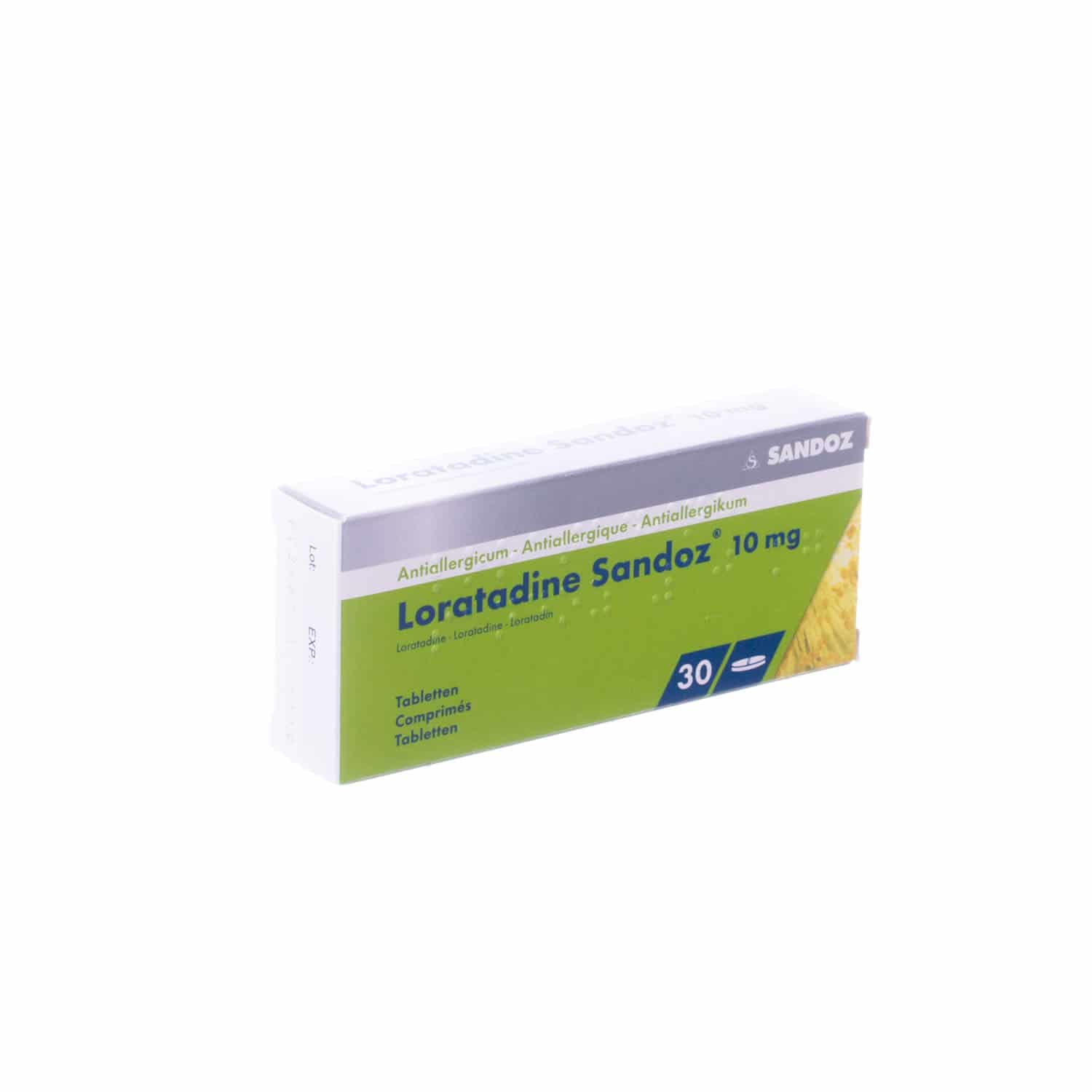Loratadine Sandoz 10 mg