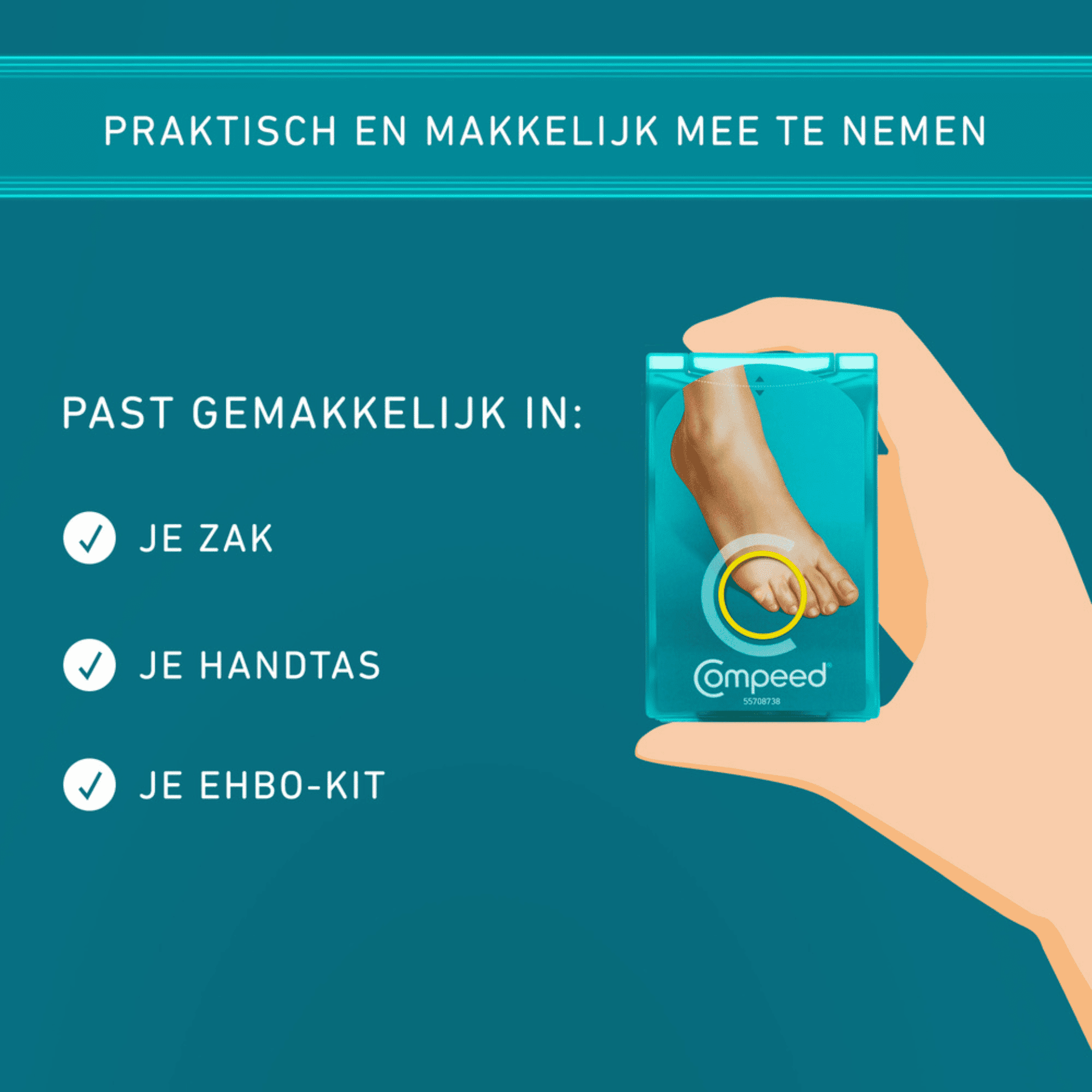 Compeed Likdoornpleisters Medium