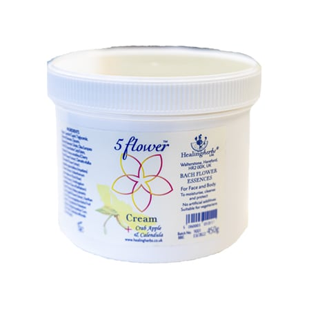 Healing Herbs 5 Flower Remedy Crème Healing Herbs 5 Flower Remedy Crème