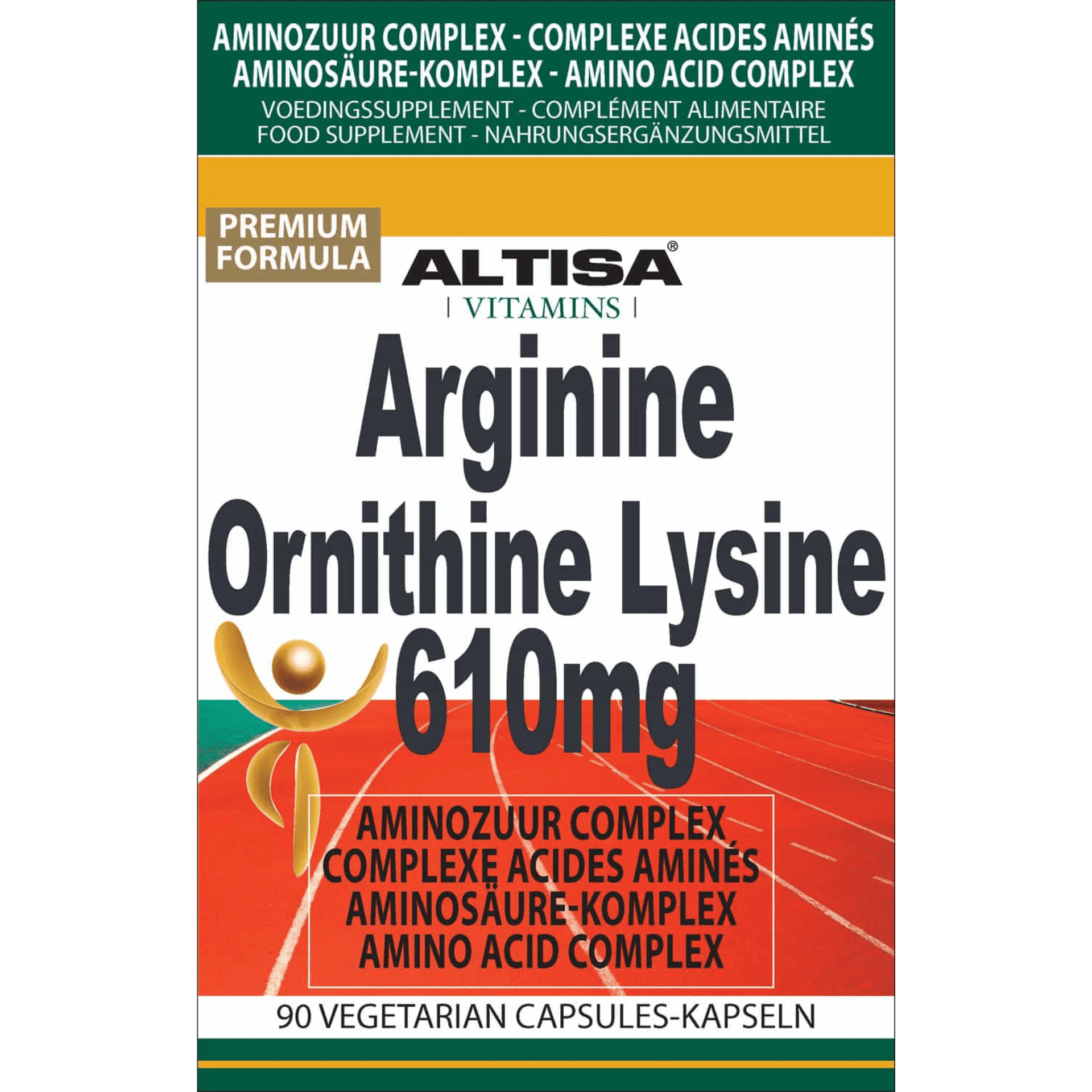 Altisa Arginine Ornithine Lysine 90 capsules Altisa Arginine Ornithine Lysine 90 capsules