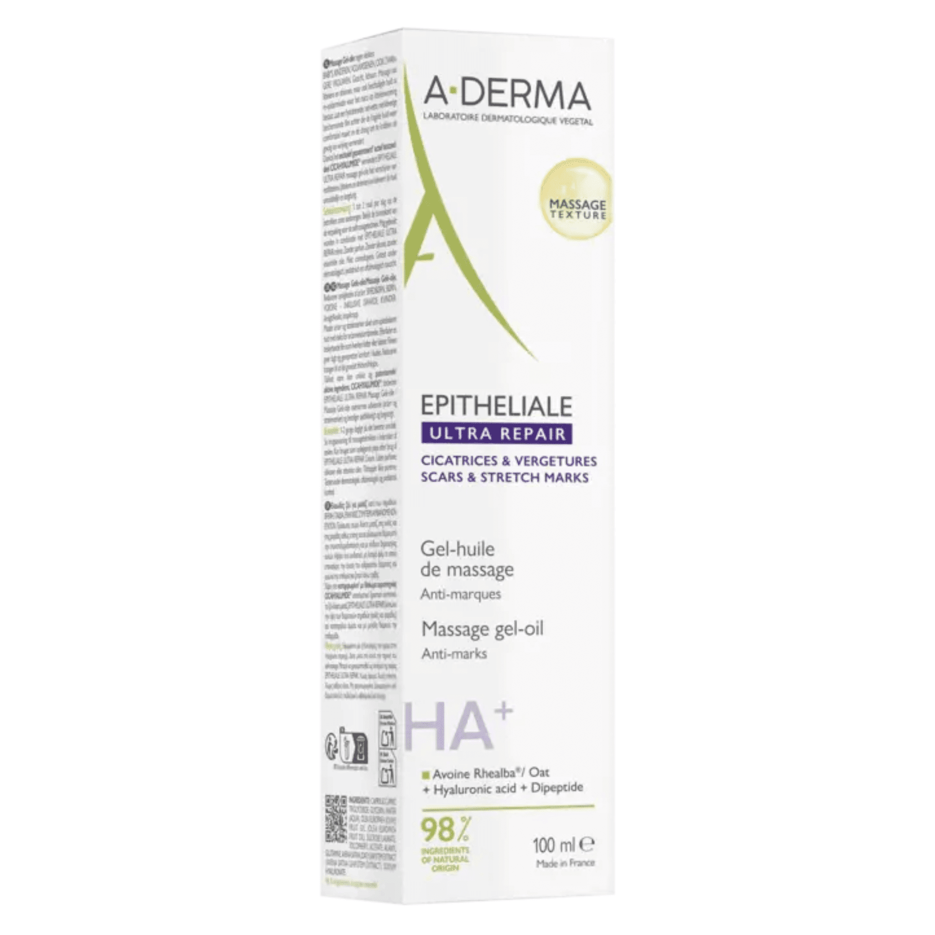 A-Derma Epitheliale Ultra Repair HA+ Gel-Olie Massage