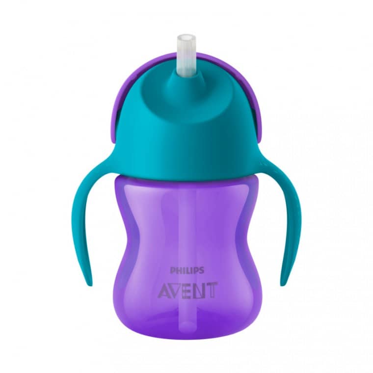 Avent Drinkbeker Rietje Paars 200 ml 9+ Avent Drinkbeker Rietje Paars 200 ml 9+