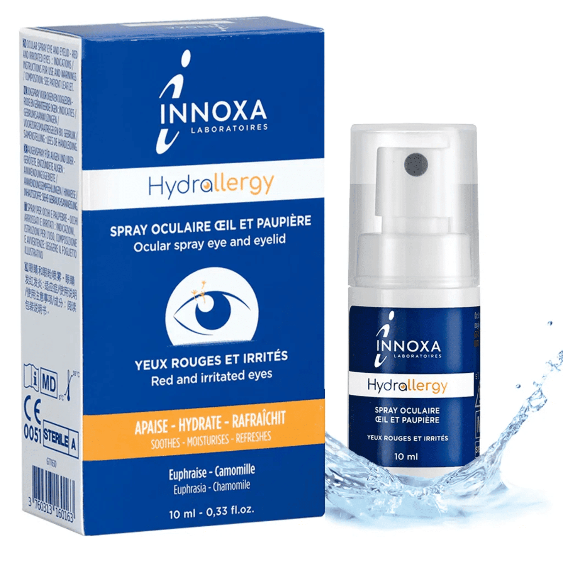 Innoxa Spray Oculaire Yeux Rouges&irrites 10ml