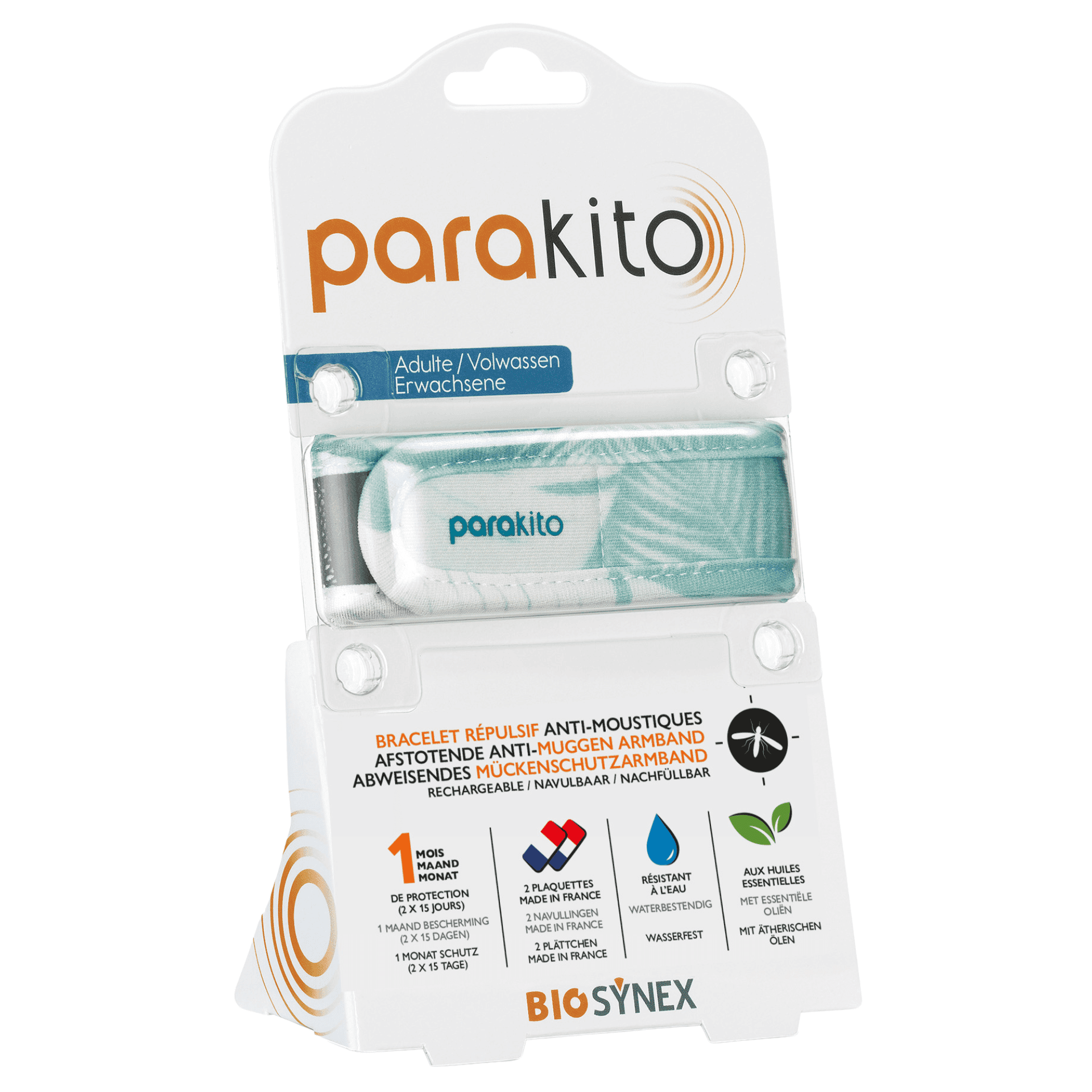 Para'kito Bracelet Adulte Color Noir 1 Para'kito Bracelet Adulte Color Noir 1