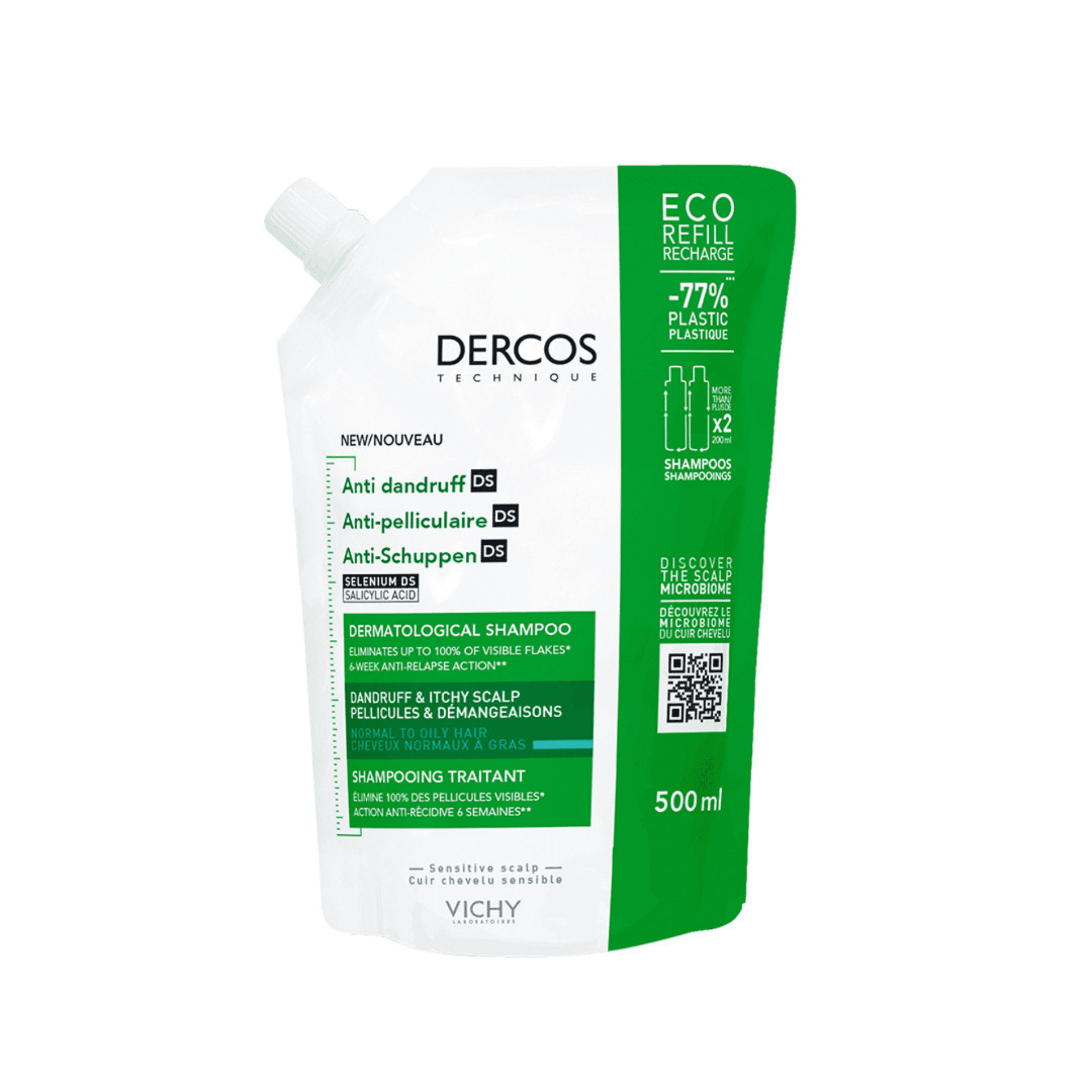 Vichy Dercos Anti-Roos DS Normaal tot Vet Haar