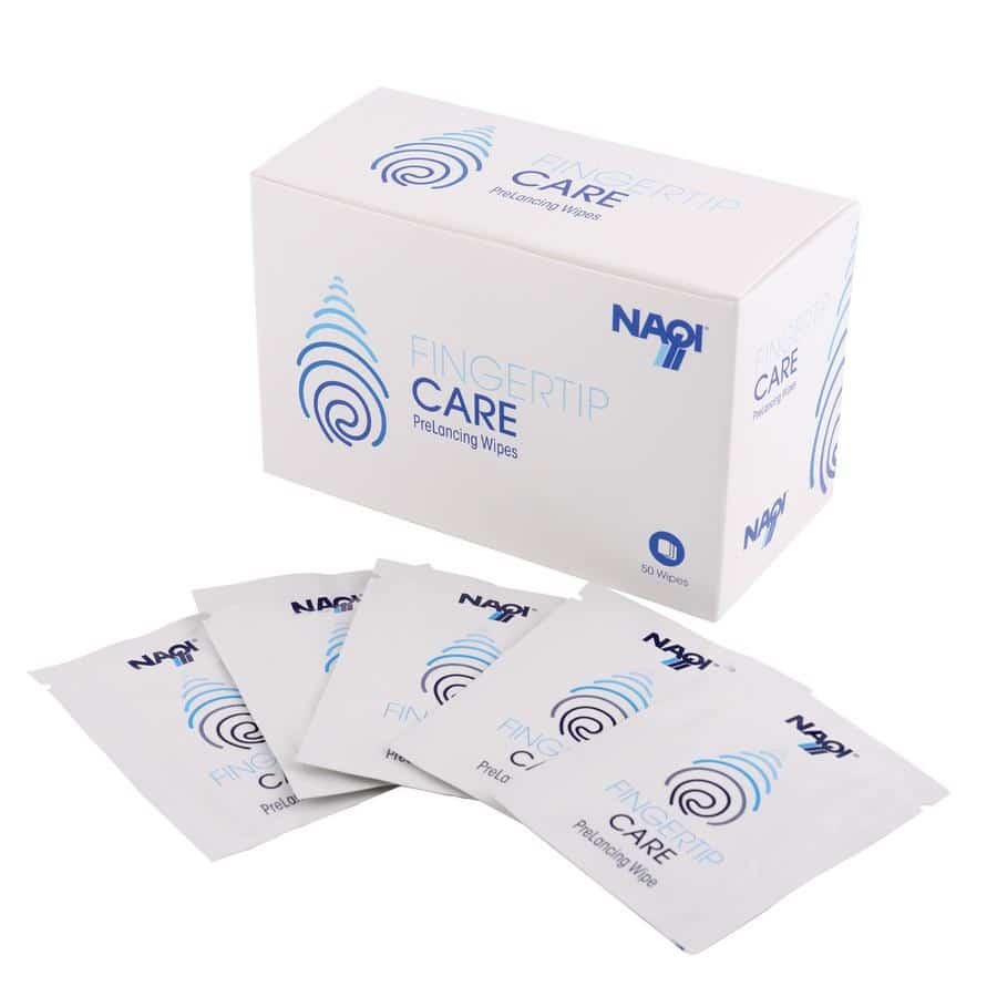 Naqi Fingertip Care Prelancing Wipes