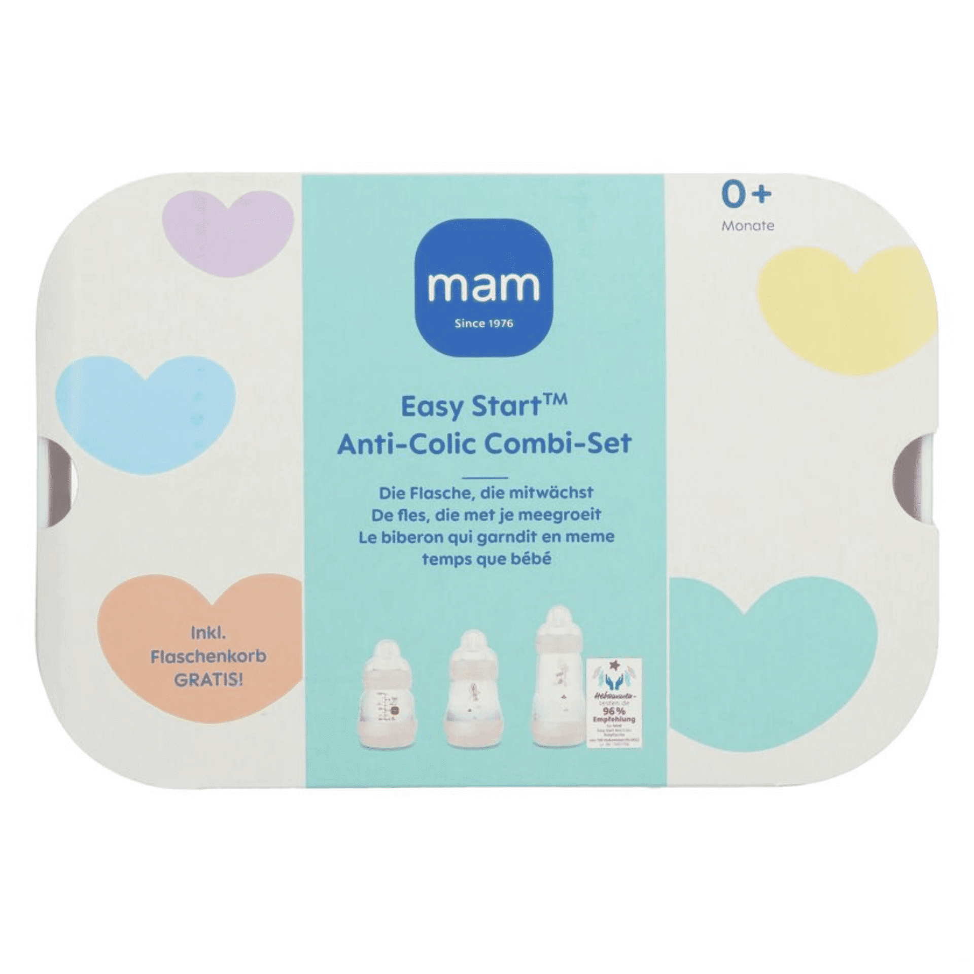 MAM Easy Start Anti-colic Combi-set Pure 