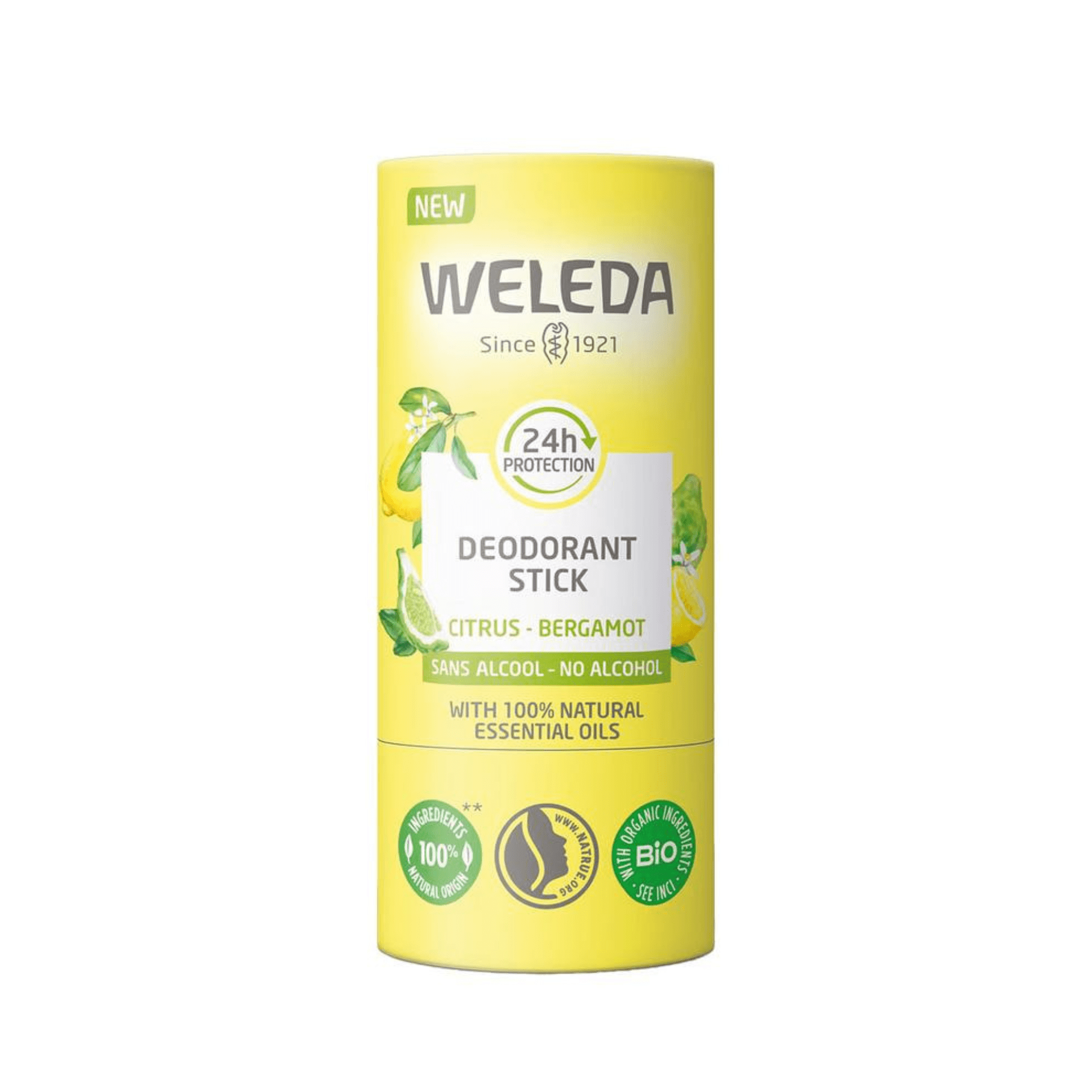 Weleda Deo Stick 24h Citrus & Bergamot 50g Weleda Deo Stick 24h Citrus & Bergamot 50g
