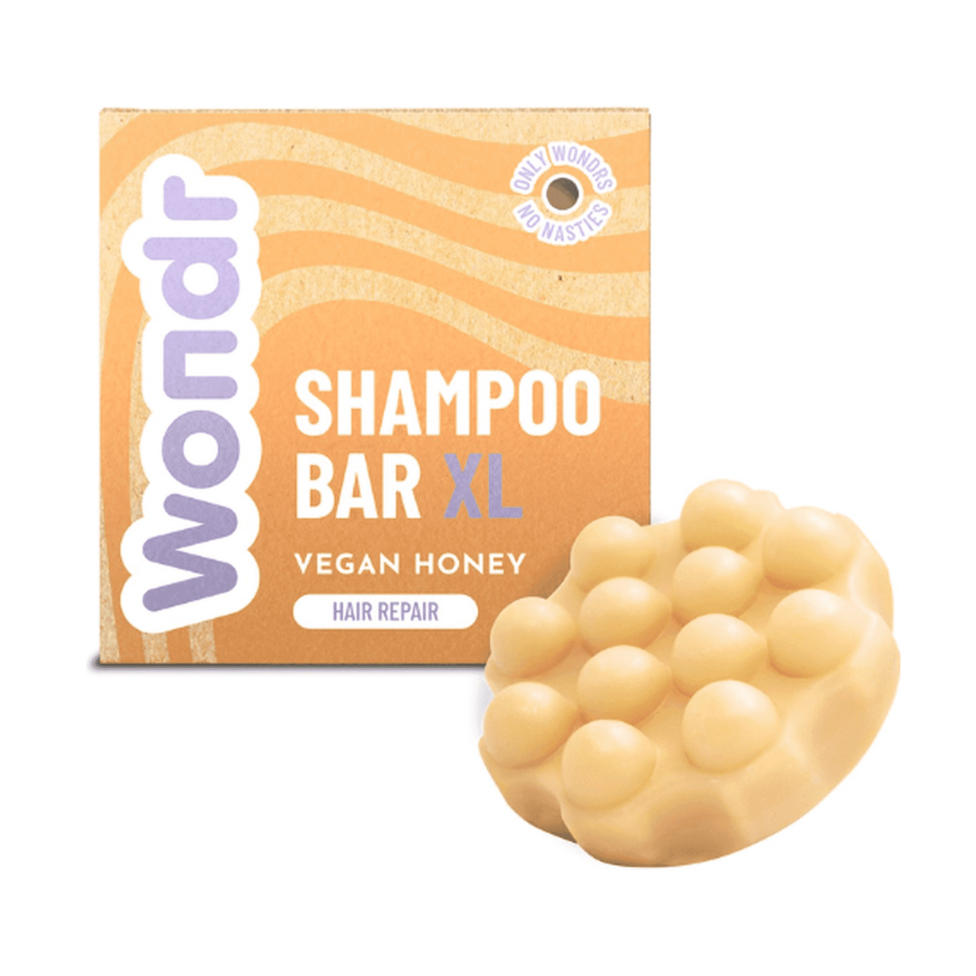 Wondr Xl Shampoo Bar Vegan Honey 110g Wondr Xl Shampoo Bar Vegan Honey 110g
