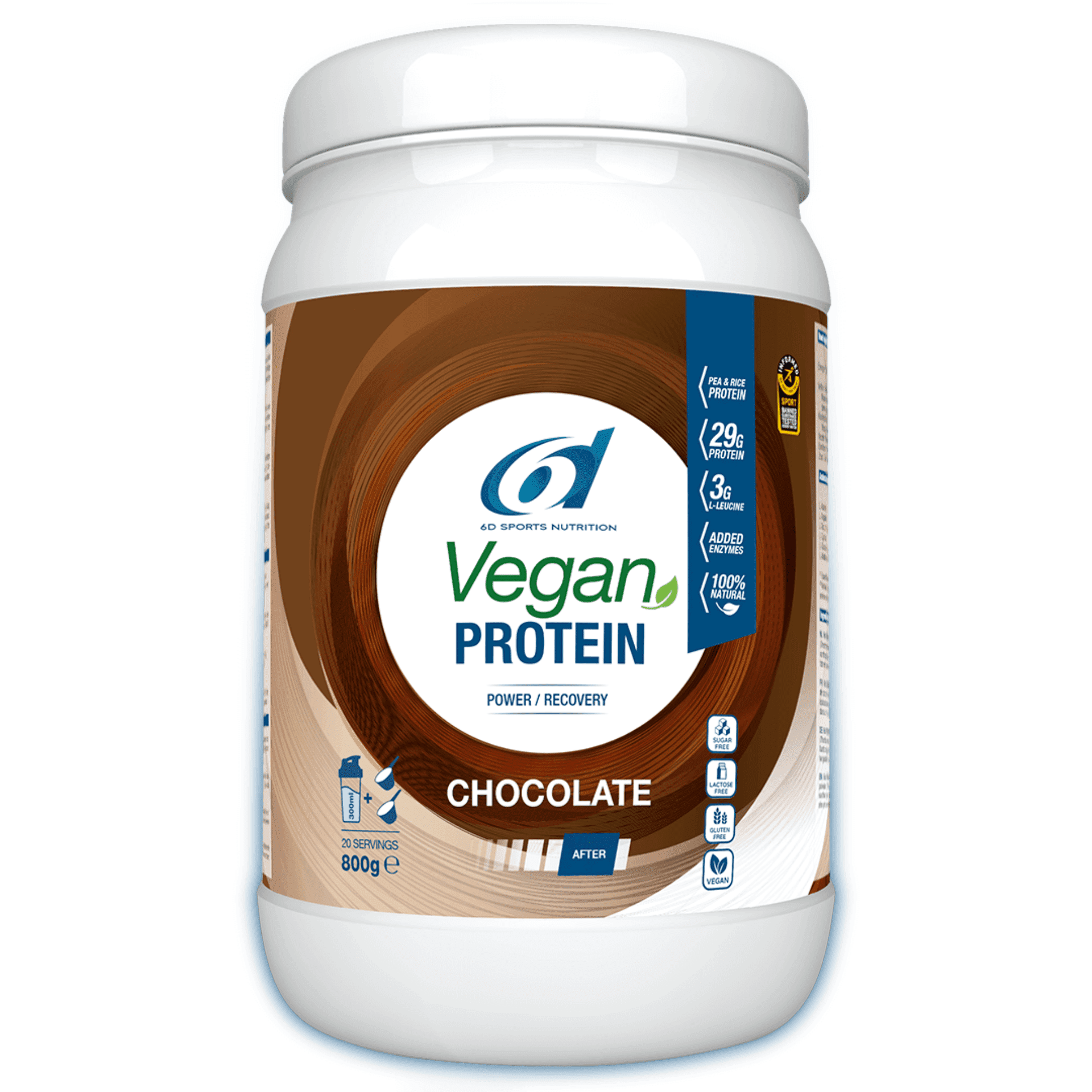 6d Vegan Protein 800 g