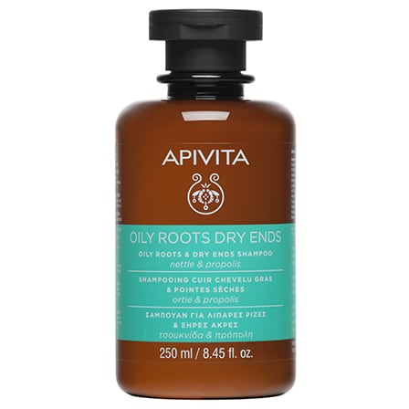 Apivita Oily Roots Dry Ends Shampoo Vette Haarwortels Droge Haarpunten