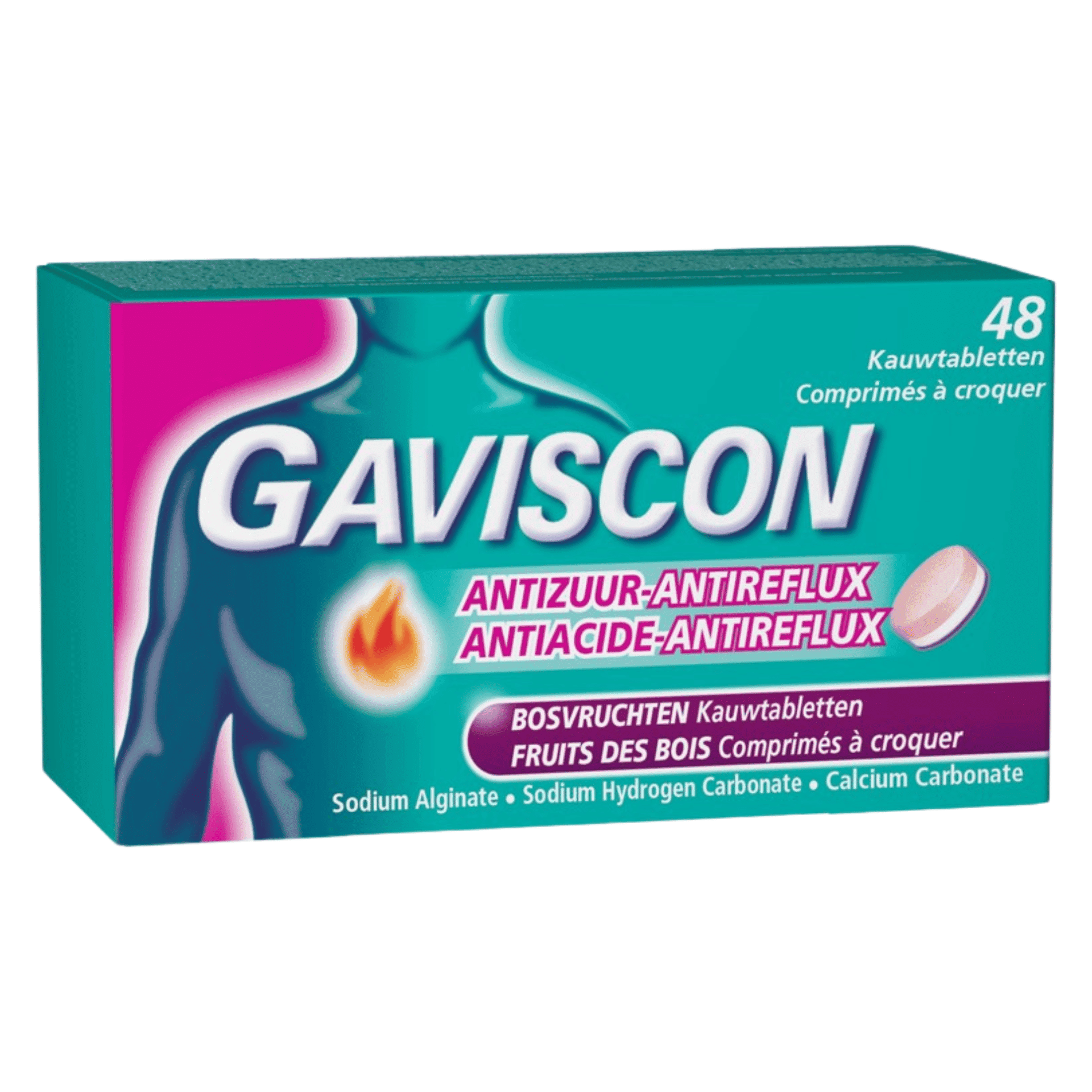 Gaviscon Anti-Acide et Anti-Reflux Aux Fruits des Bois Gaviscon Anti-Acide et Anti-Reflux Aux Fruits des Bois