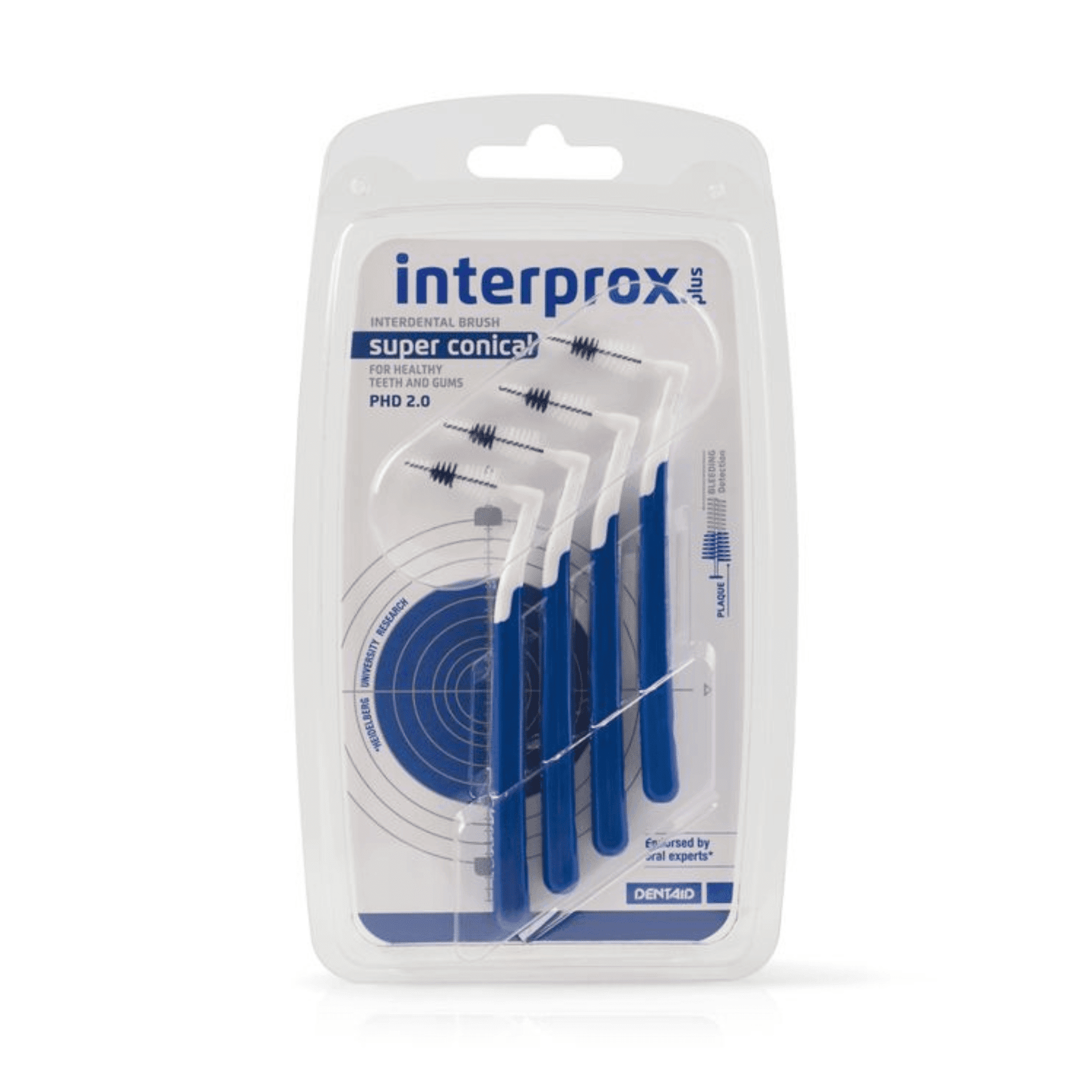 Interprox Plus Super Conical Bleu Fonce Interd.4 Interprox Plus Super Conical Bleu Fonce Interd.4
