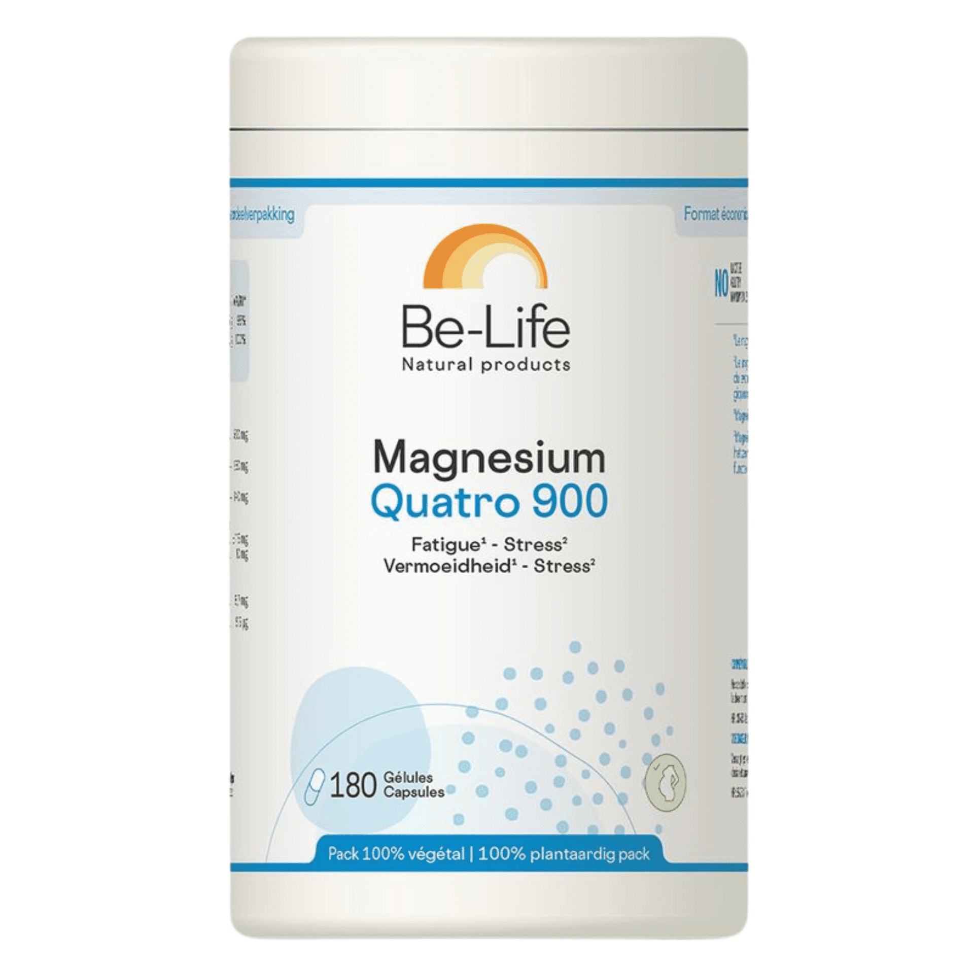 Magnesium Quatro 900 Be Life Caps 180 Magnesium Quatro 900 Be Life Caps 180