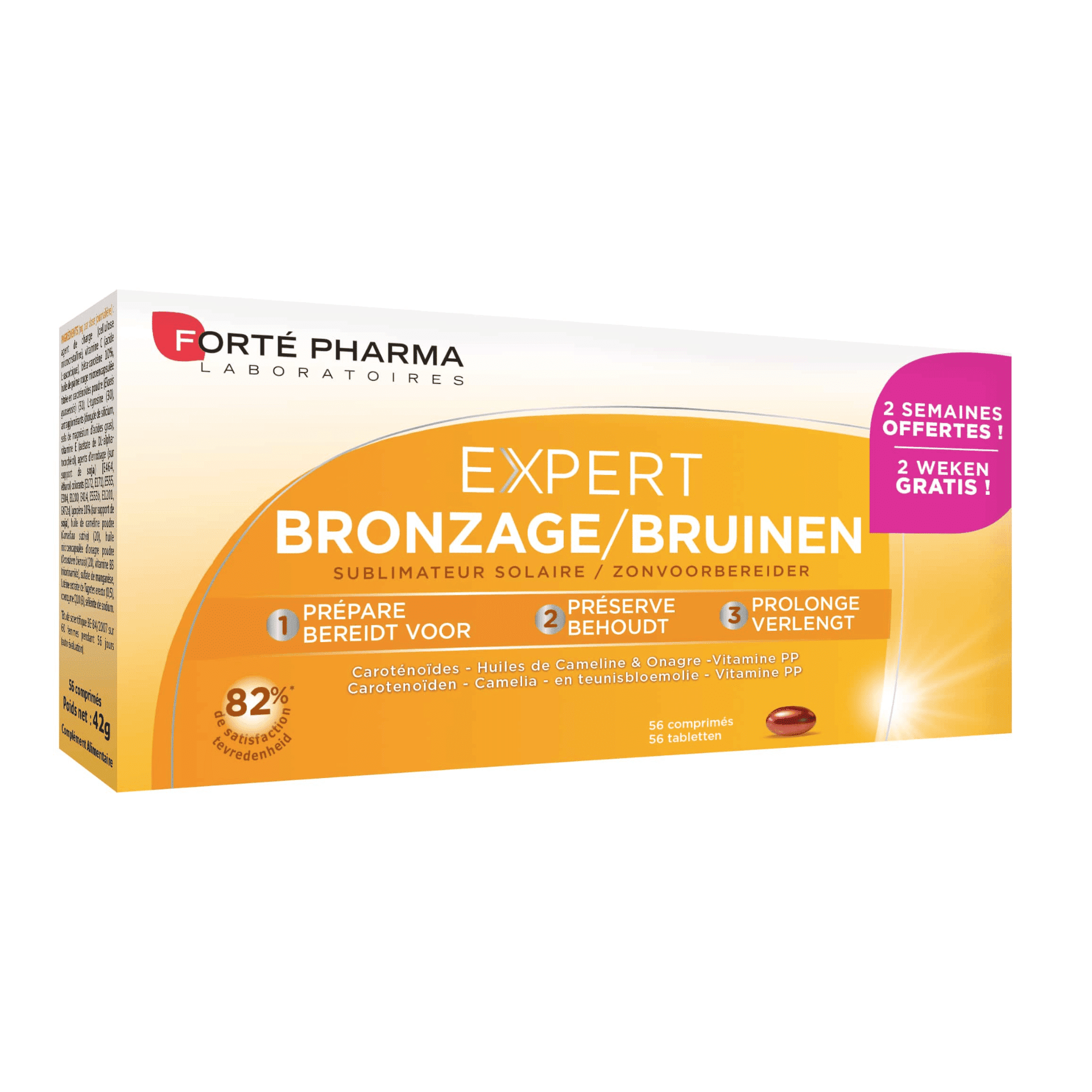 Forté Pharma Expert Duo Bronzant Promo 56 comprimés