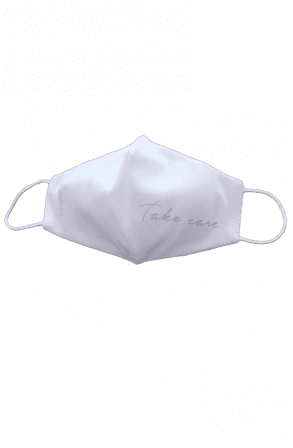 Masque Reutilisable Coton pour Enfants "Take Care"