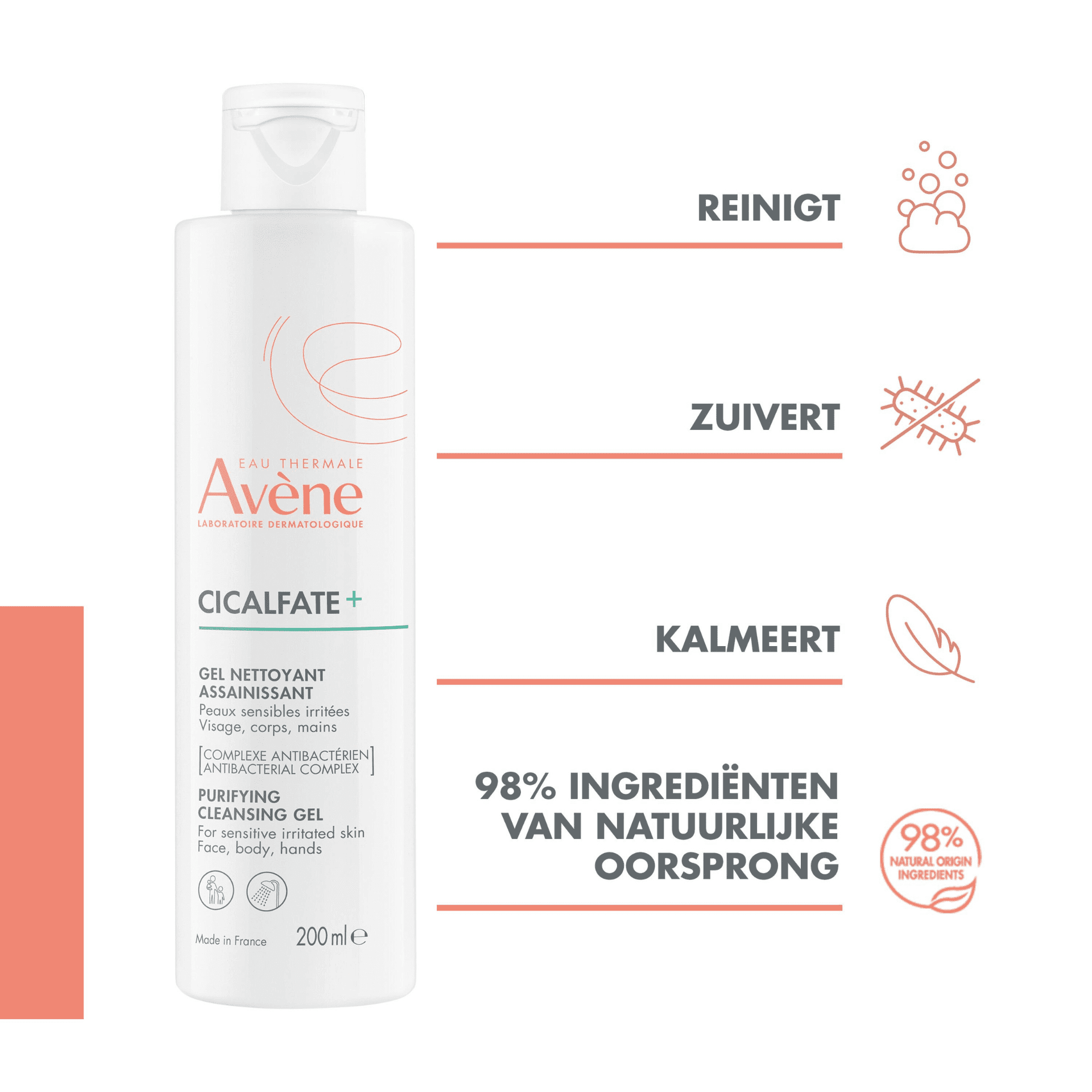 Avène Cicalfate+ Zuiverende Reinigingsgel