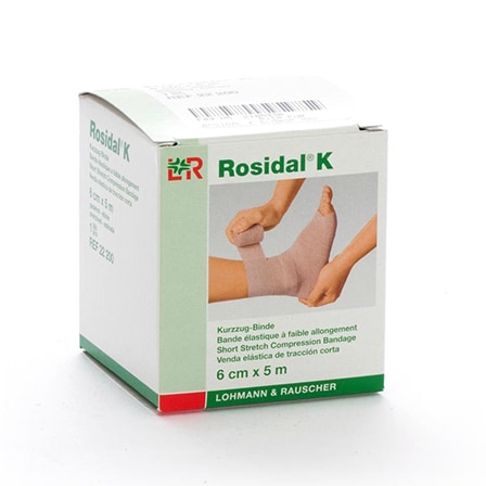 Rosidal K Elastische Windel 6 cm x 5 m Rosidal K Elastische Windel 6 cm x 5 m