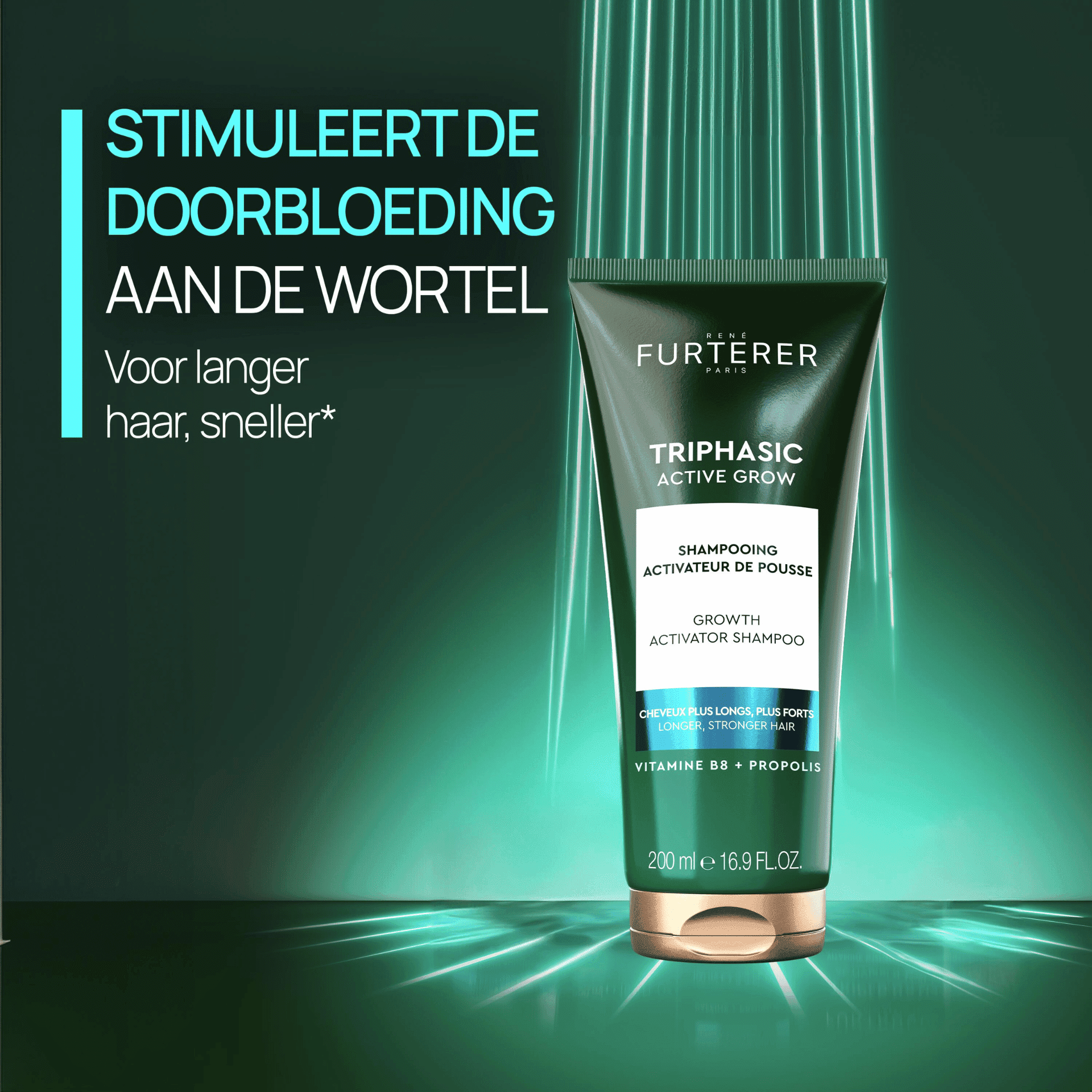Furterer Triphasic Activ Grow Shampooing 200ml