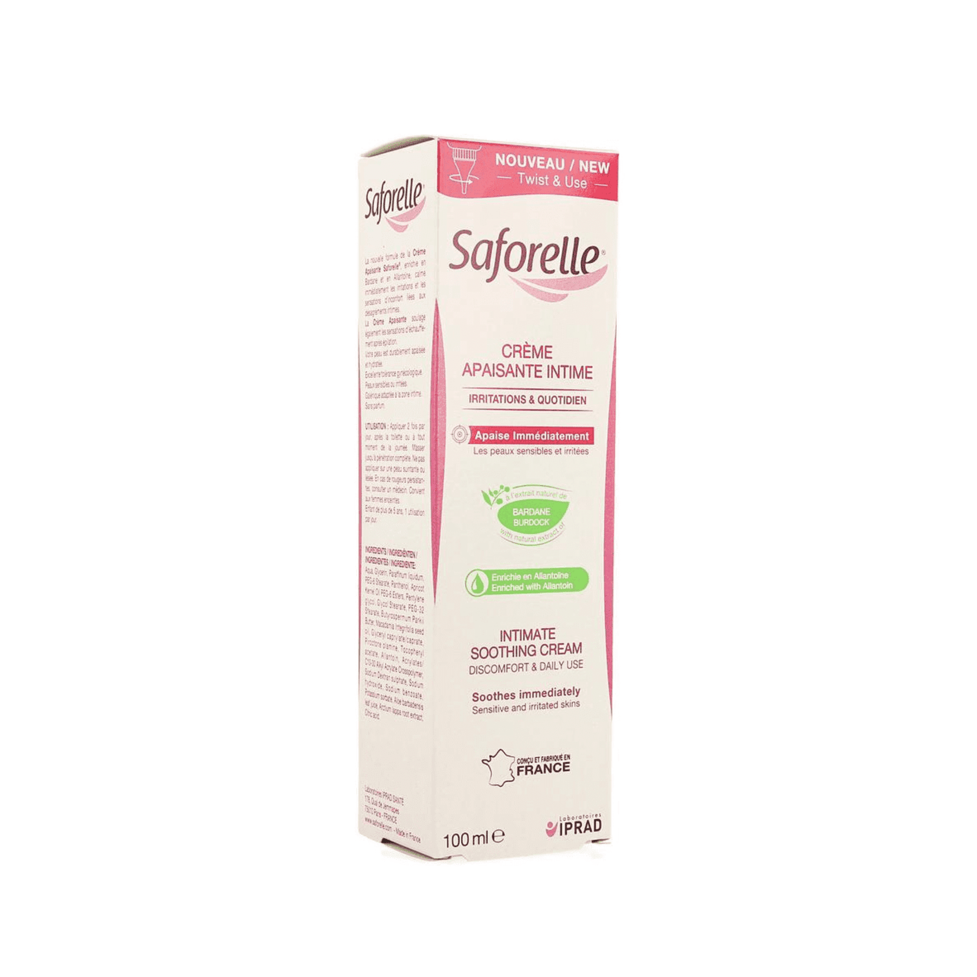 Saforelle Crème Apaisante 100 ml