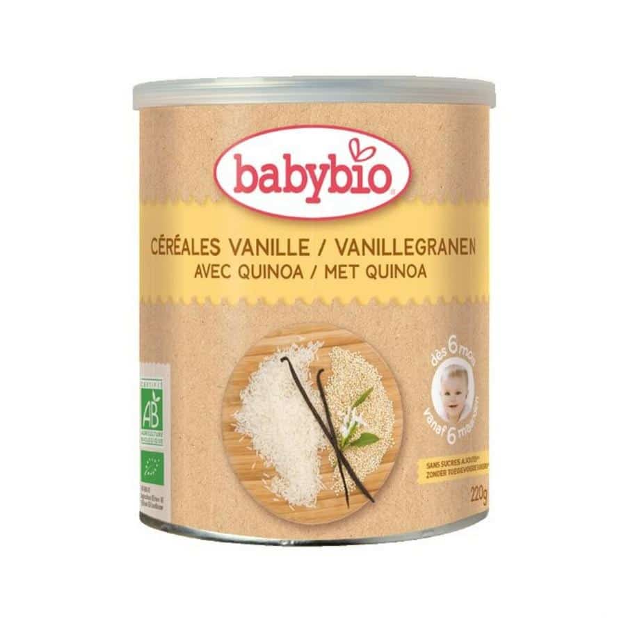Babybio Vanillegranen Quinoa 6m Babybio Vanillegranen Quinoa 6m