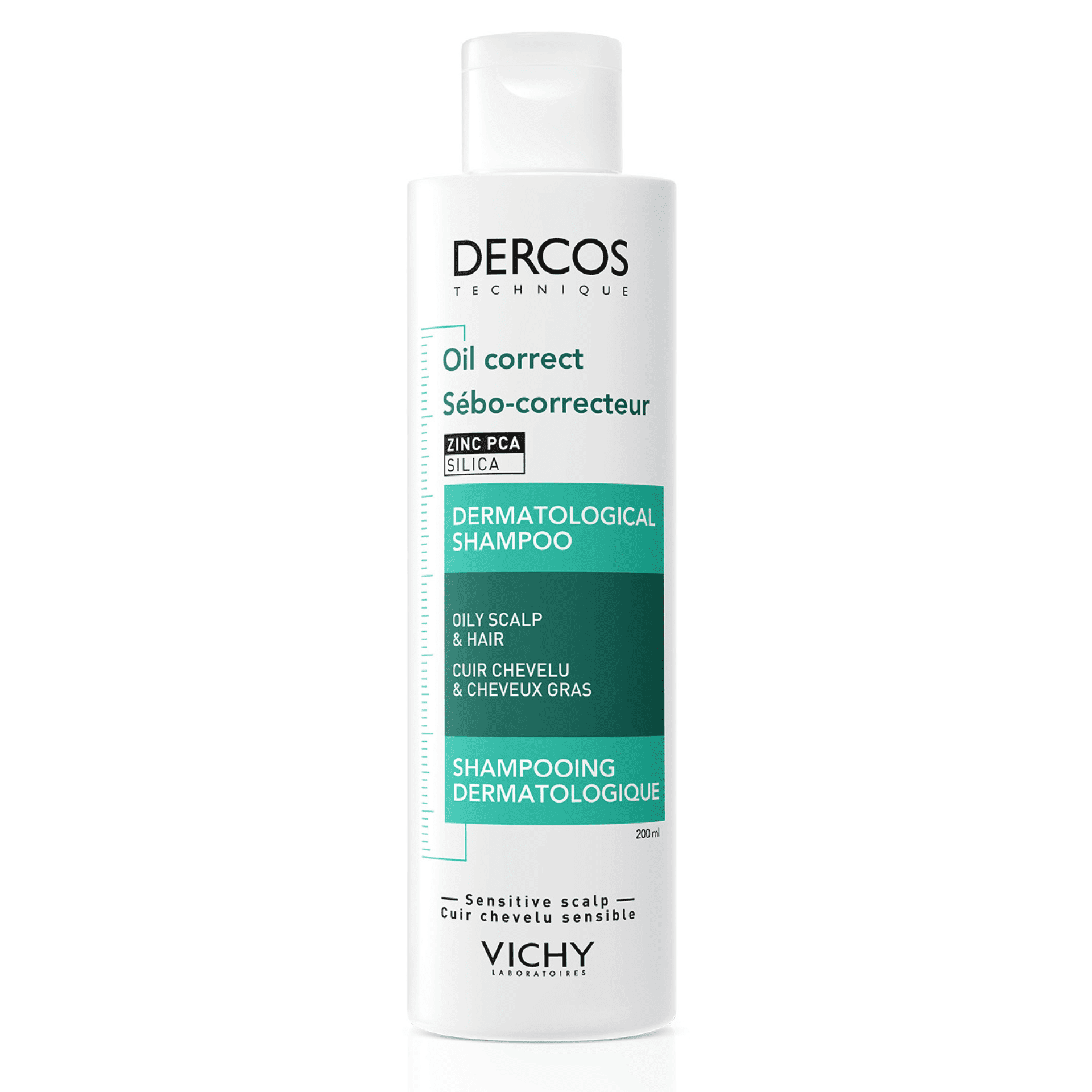 Vichy Dercos Oil Correct Dermatologische Shampoo Vet Haar