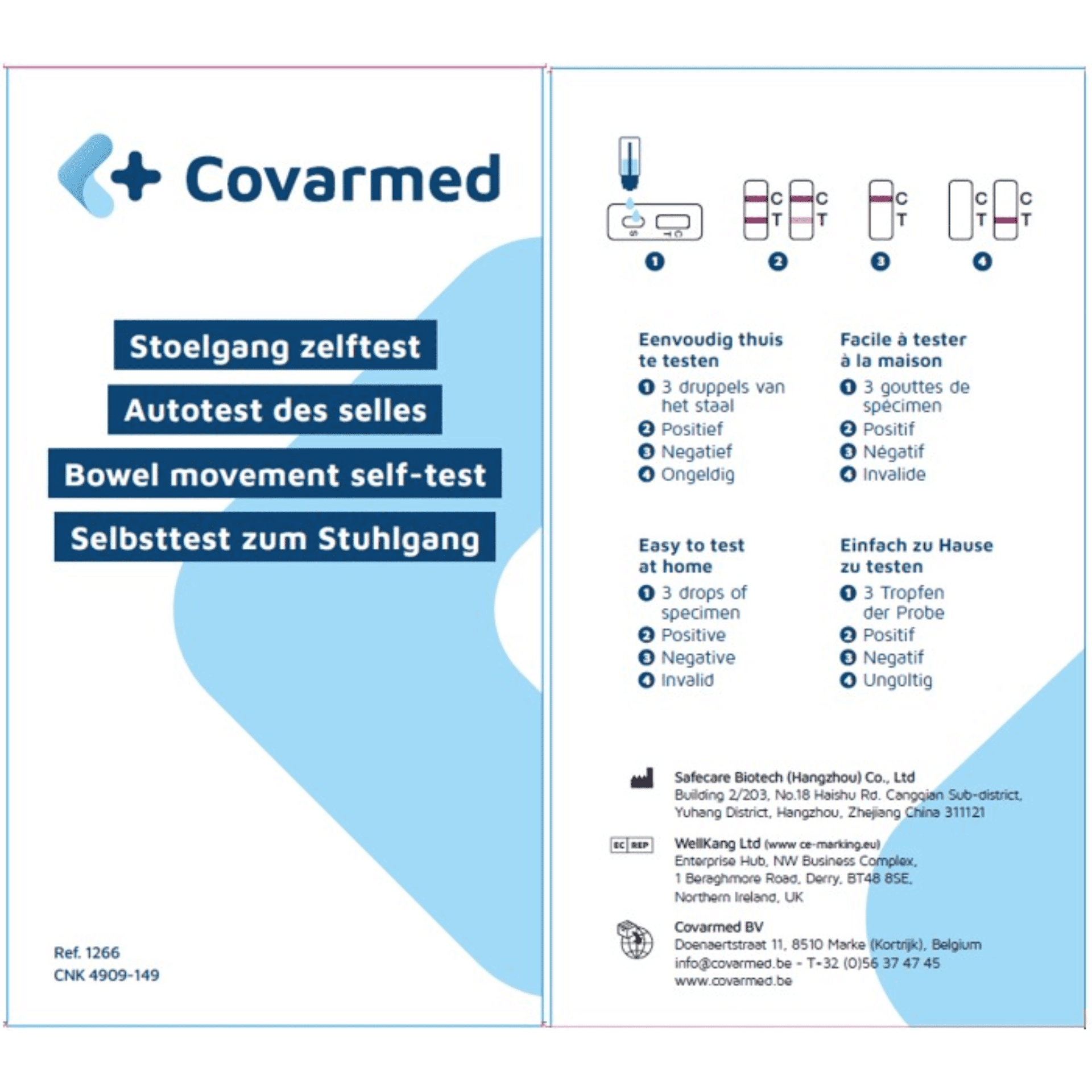 Covarmed Stoelgangtest