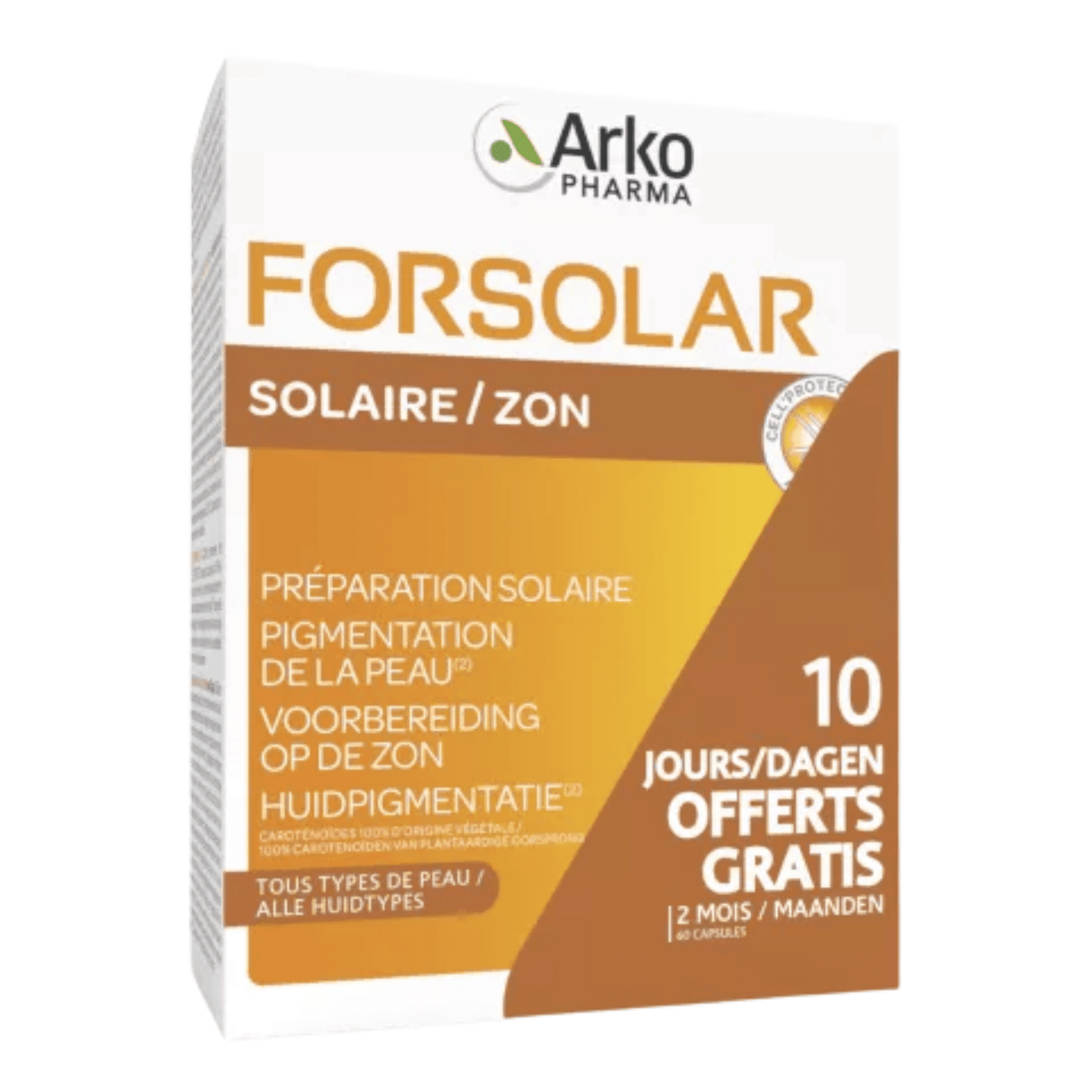 Arkopharma Forsolar Voorbereiding op de Zon