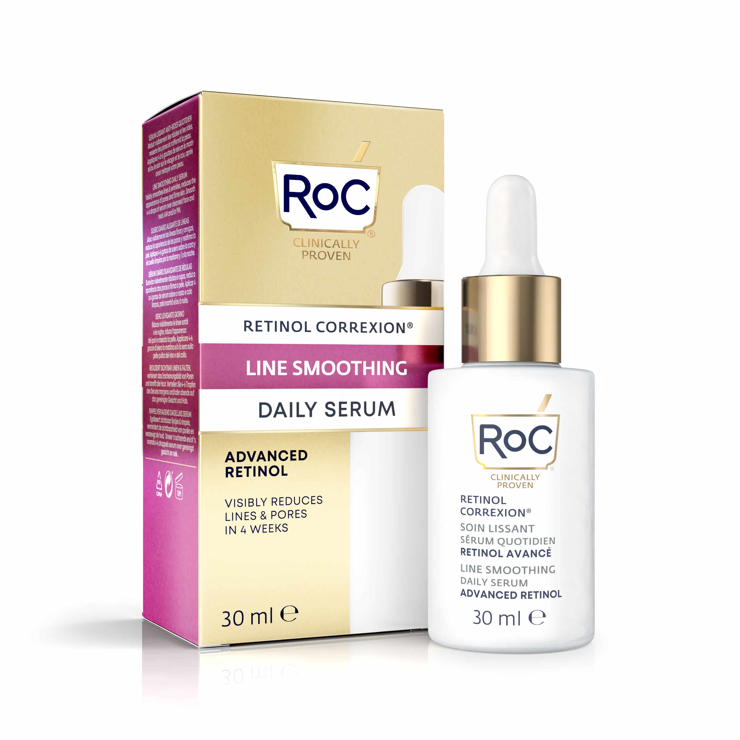 RoC Retinol Correxion Line Smoothing Daily Serum RoC Retinol Correxion Line Smoothing Daily Serum