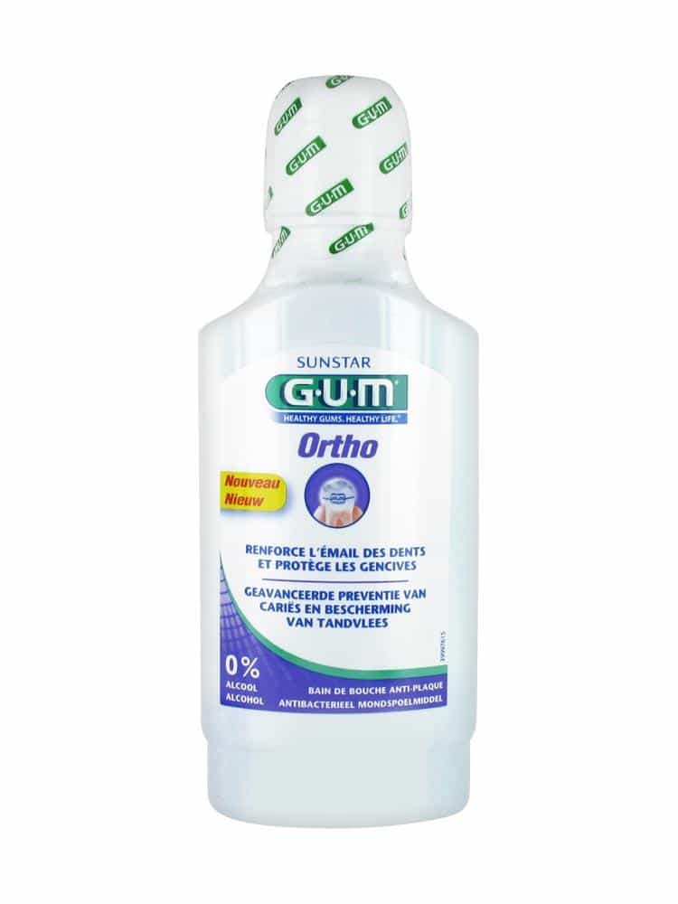 Verenigde Staten van Amerika tafel plastic Gum Ortho Mondspoeling 300 ml - Online bestellen | Optiphar