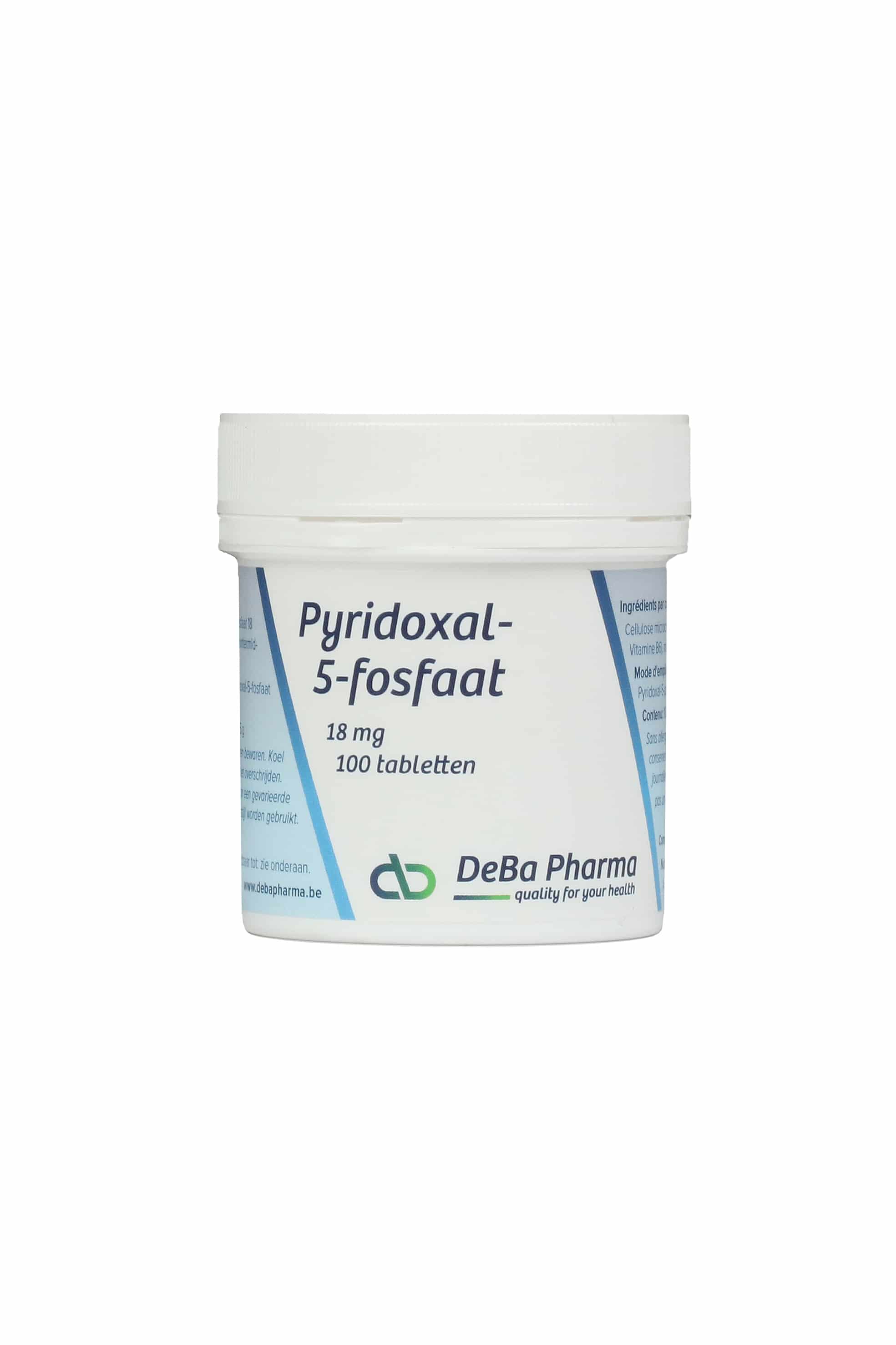 Deba Pyridoxal-5-Fosfaat 18 mg Deba Pyridoxal-5-Fosfaat 18 mg
