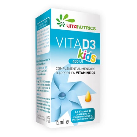 Vitanutrics Vita D3 400 UI Kids