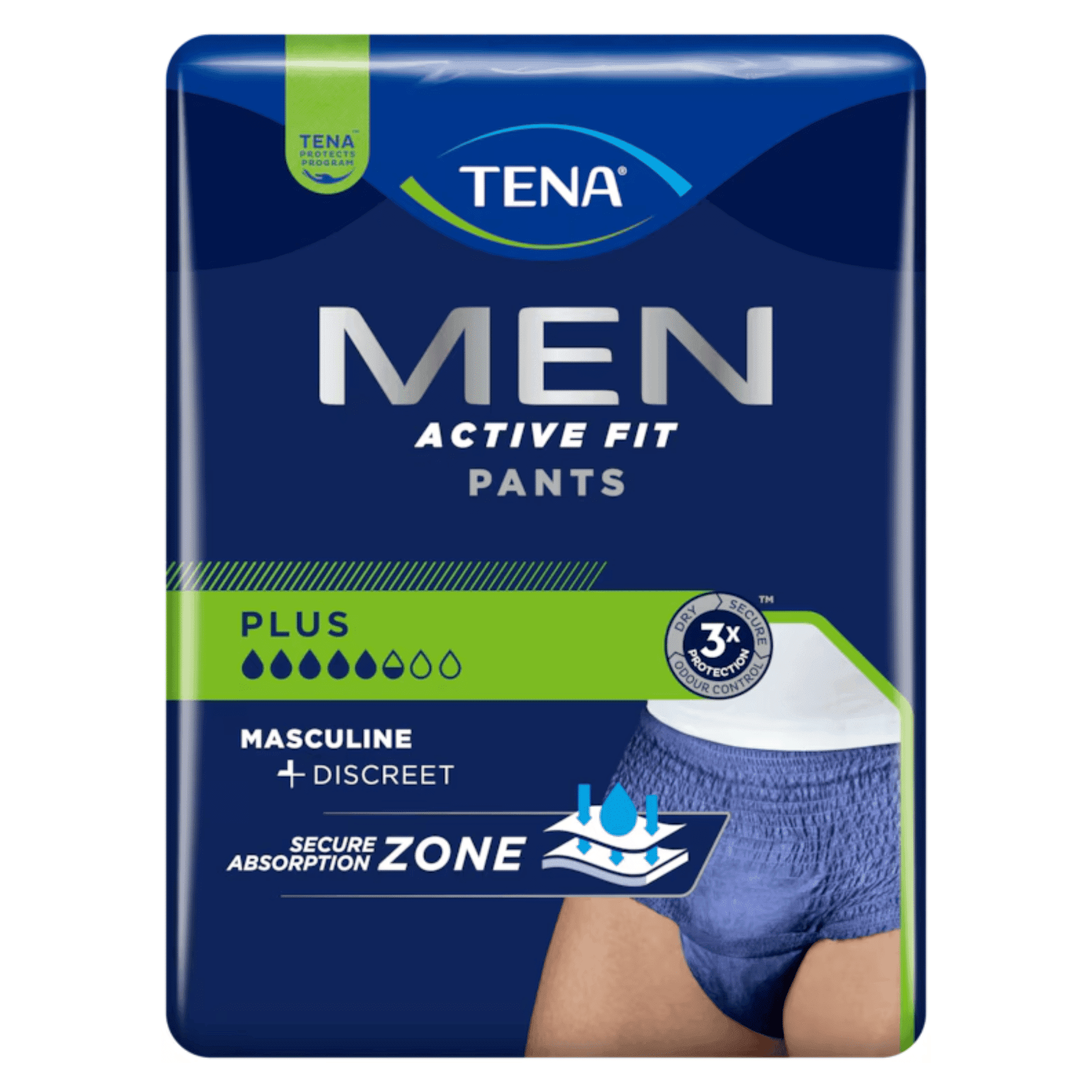 TENA Men Active Fit Pants Plus TENA Men Active Fit Pants Plus