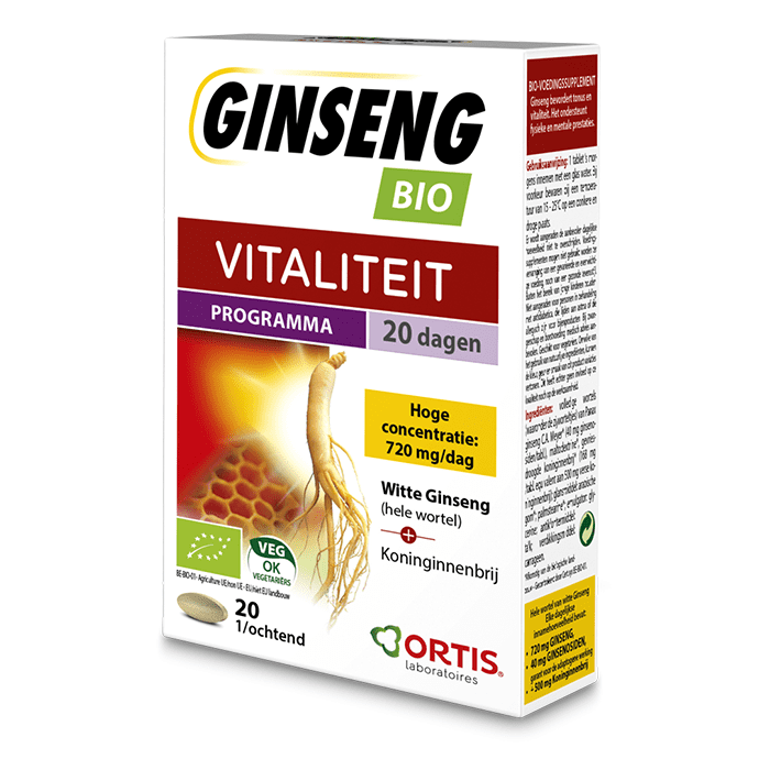 Ortis Ginseng Bio Vitaliteit Ortis Ginseng Bio Vitaliteit