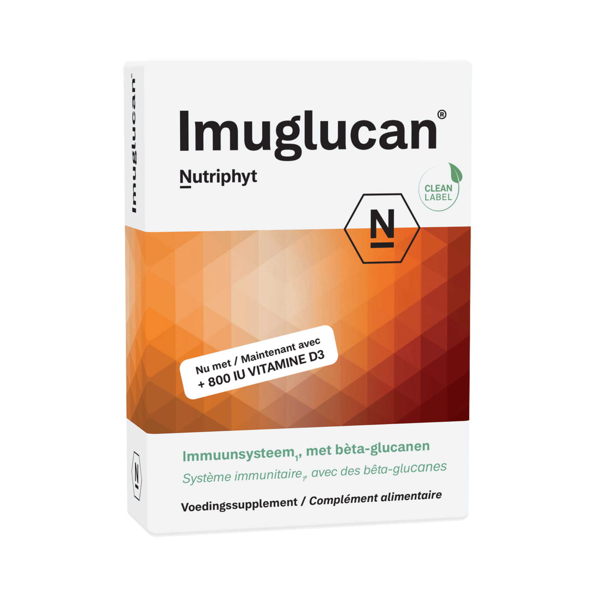 Imuglucan + Vit D3 800 Iu Caps 2x15 Nutriphyt Imuglucan + Vit D3 800 Iu Caps 2x15 Nutriphyt