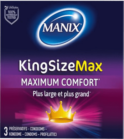 Manix King Size Max Condomen