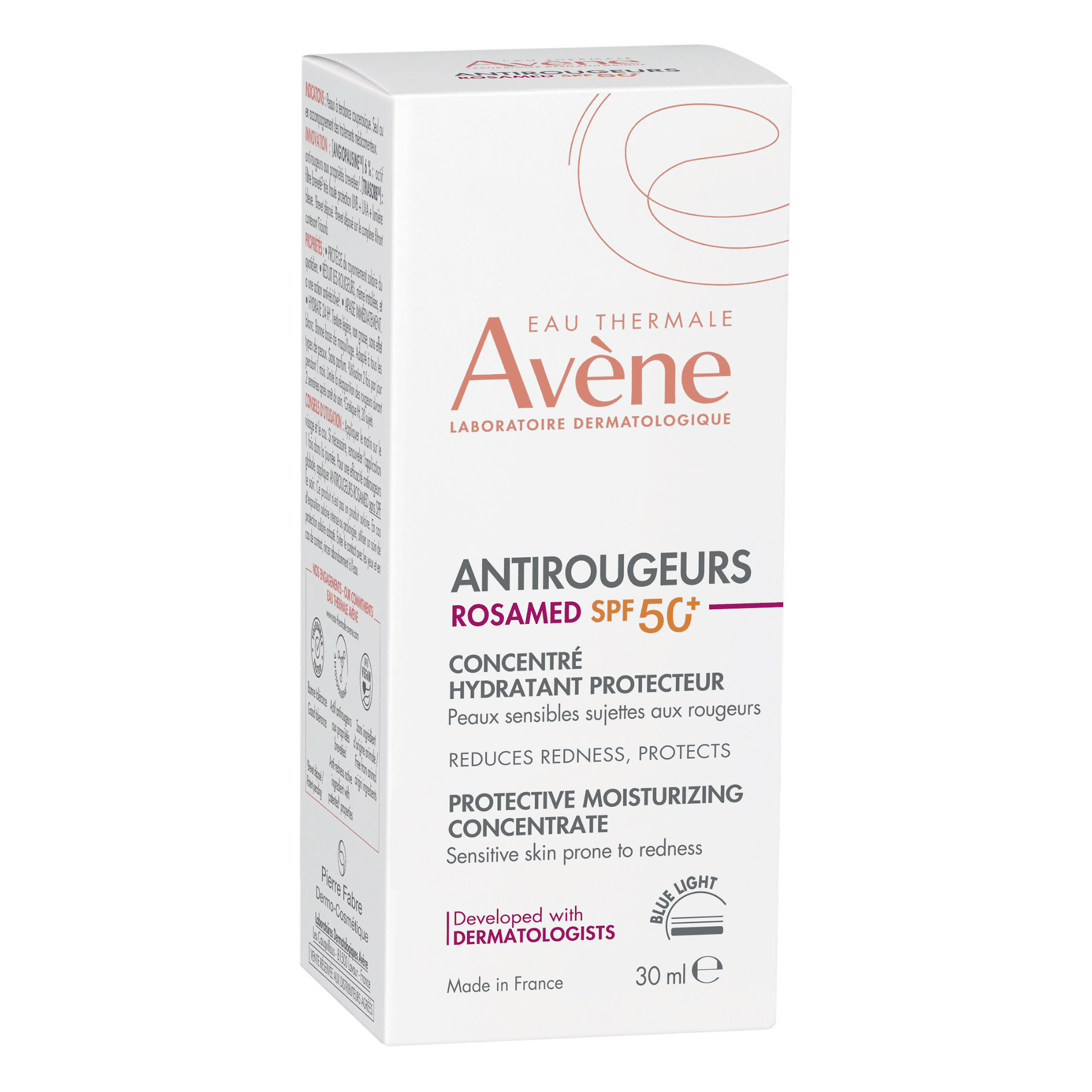 Avène Antirougeurs Rosamed SPF 50+ Beschermende Hydraterende Concentraat Avène Antirougeurs Rosamed SPF 50+ Beschermende Hydraterende Concentraat