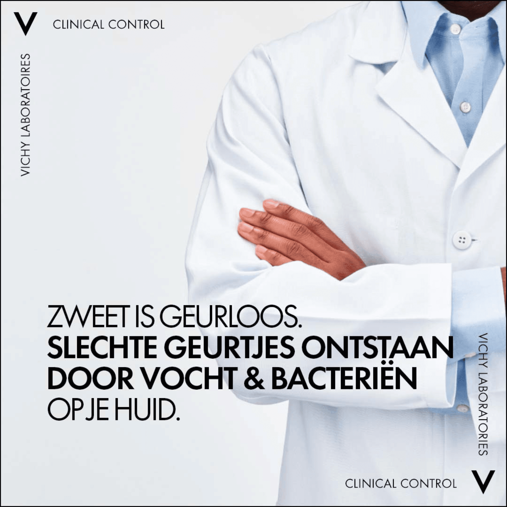 Vichy Homme Clinical Control Detranspirant 96U Roller Vichy Homme Clinical Control Detranspirant 96U Roller