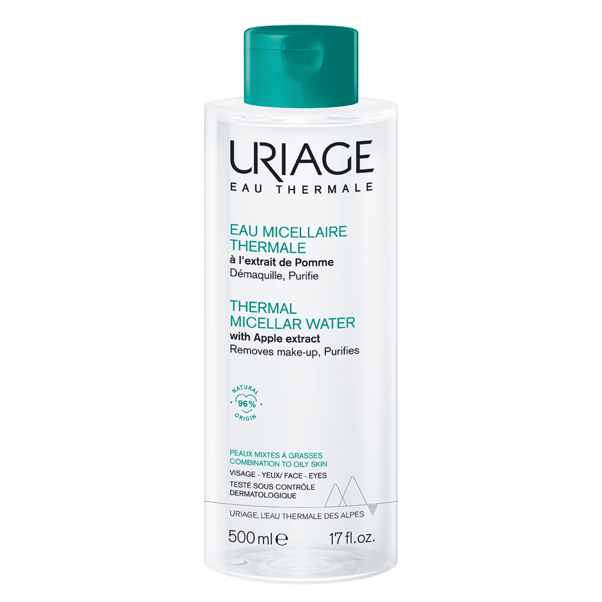 Uriage Thermaal Micellair Water Gemengde tot Vette Huid Uriage Thermaal Micellair Water Gemengde tot Vette Huid