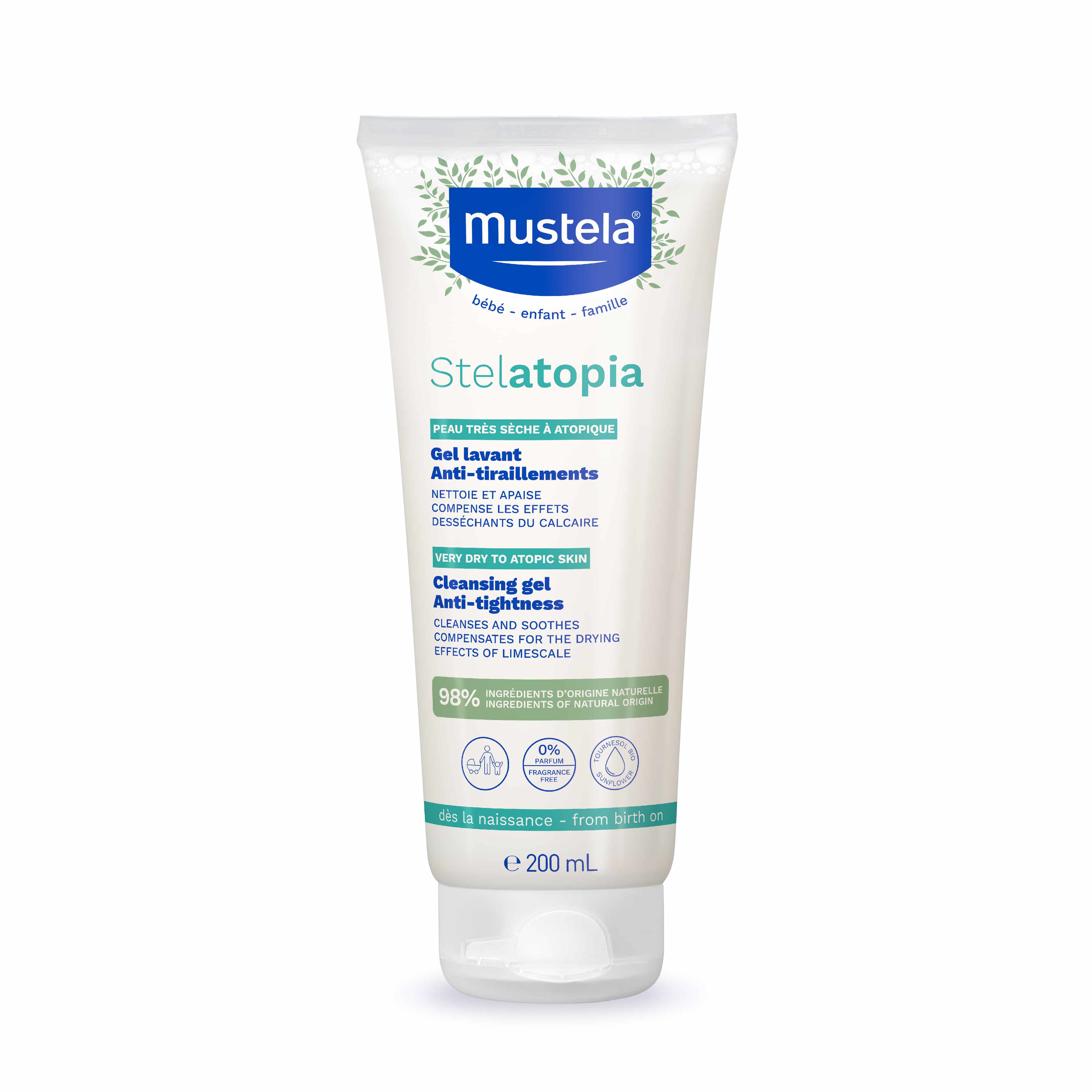 Mustela Stelatopia Wasgel Atopische huid Mustela Stelatopia Wasgel Atopische huid