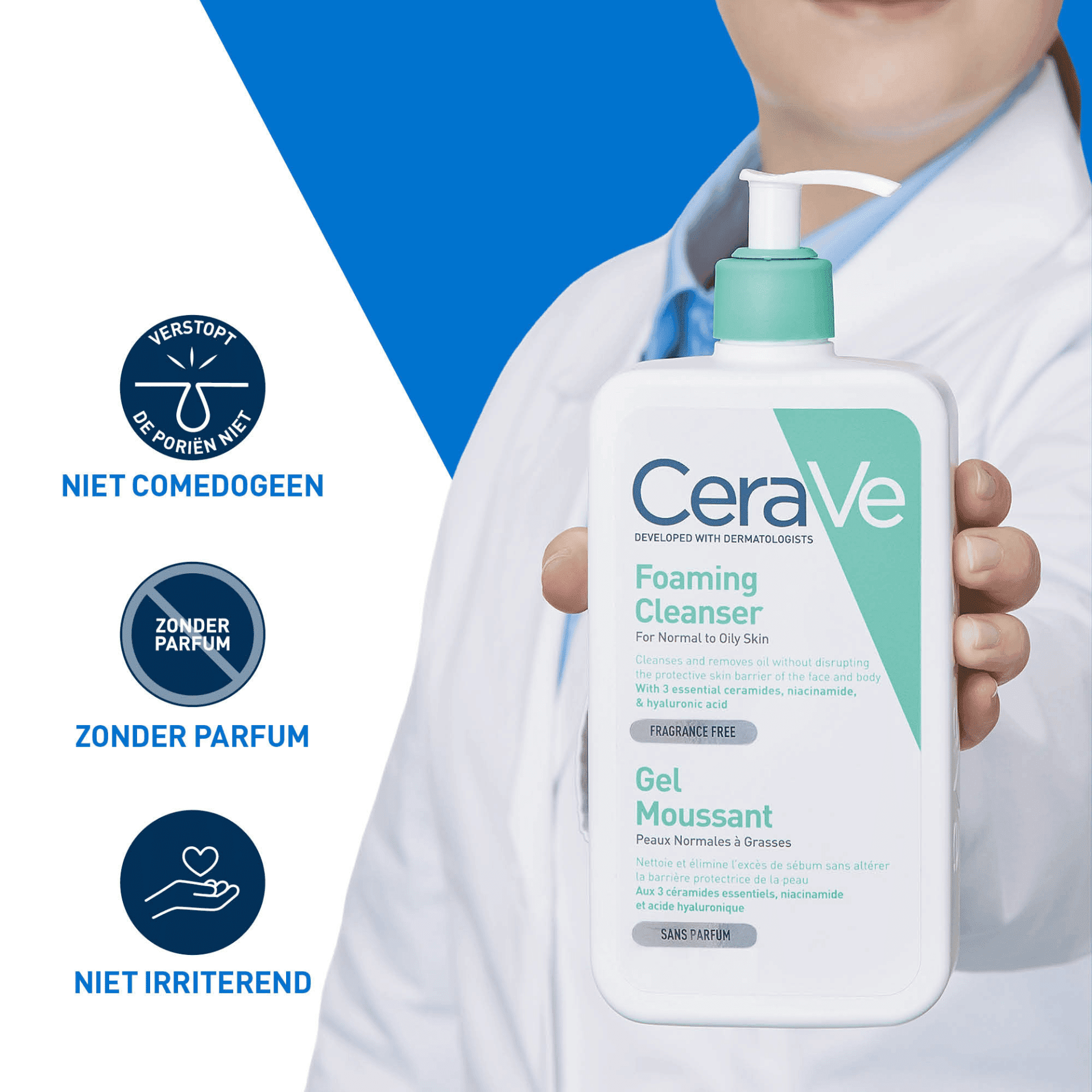 CeraVe Gel Nettoyant Moussant CeraVe Gel Nettoyant Moussant