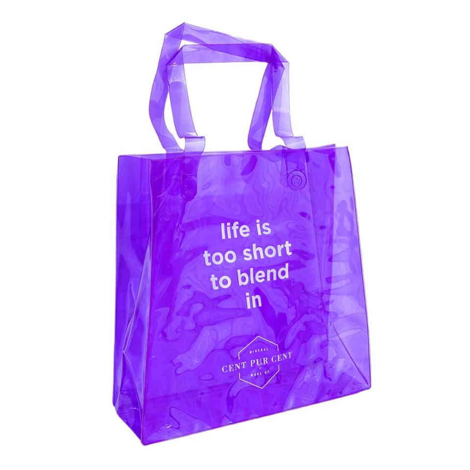 Cent Pur Cent Beach Bag Neon Purple Cent Pur Cent Beach Bag Neon Purple