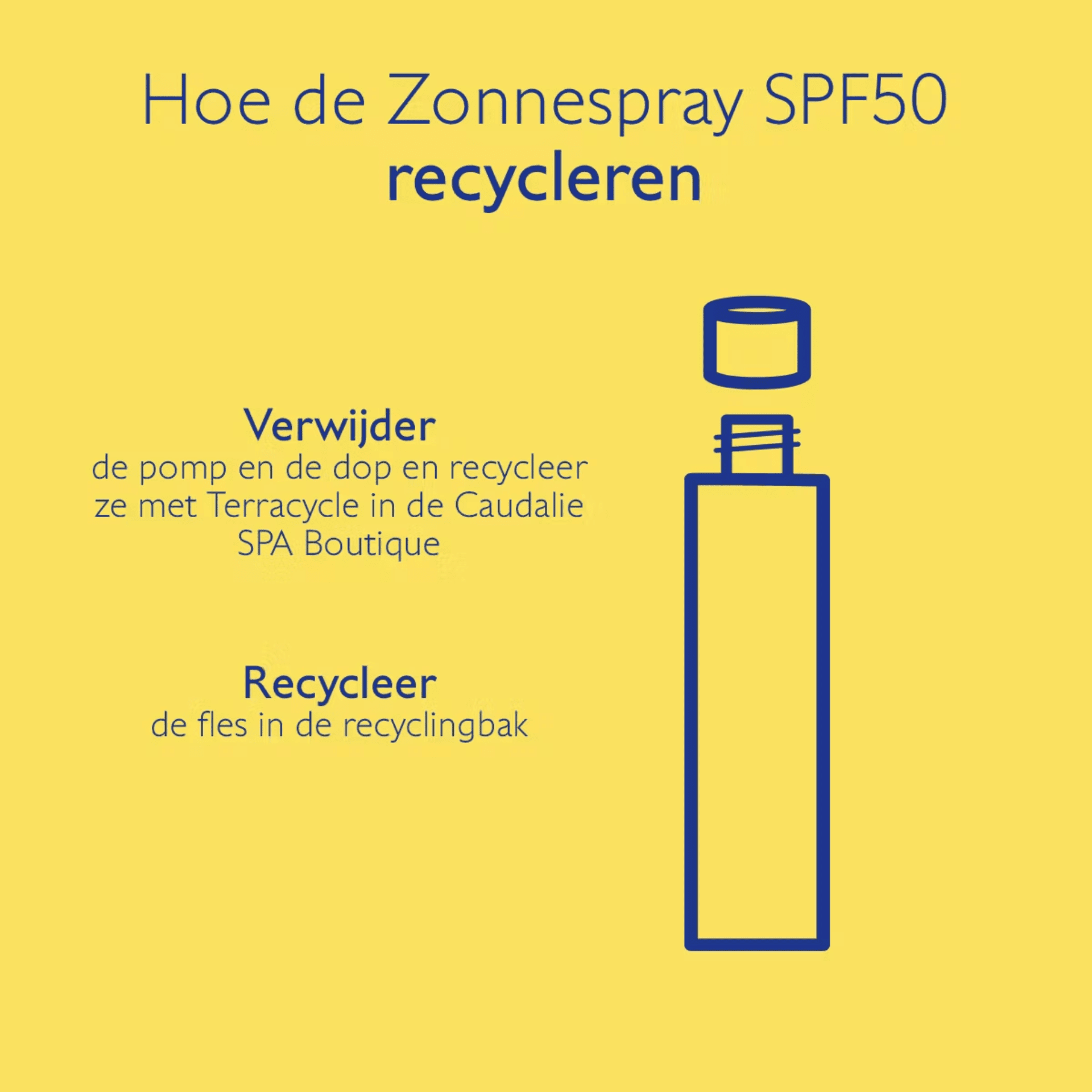 Caudalie Onzichtbare Spray Hoge Bescherming SPF 50